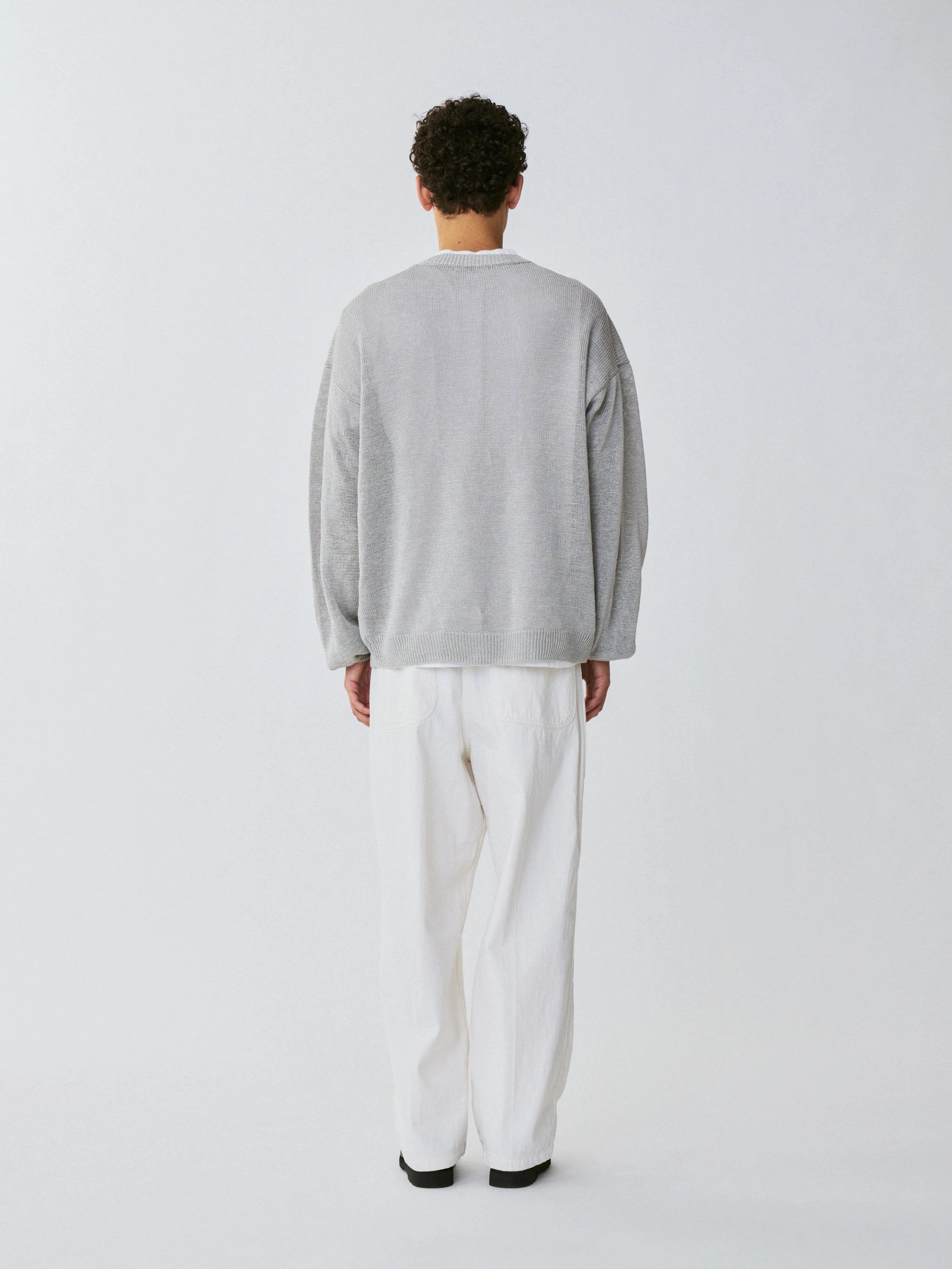 Namu Shop - Kaptain Sunshine Baker Denim Pants - White