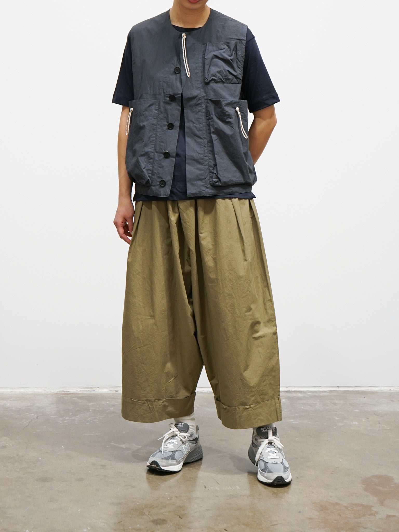 Namu Shop - Toogood The Baker Trouser - Poplin Flint