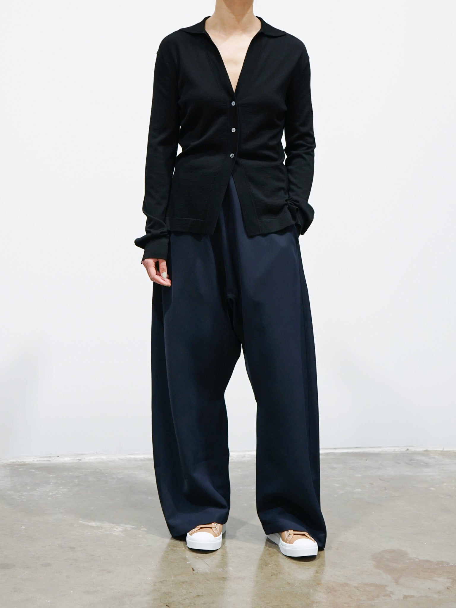 Namu Shop - Sofie D'Hoore Plover Trousers - Dark Blue