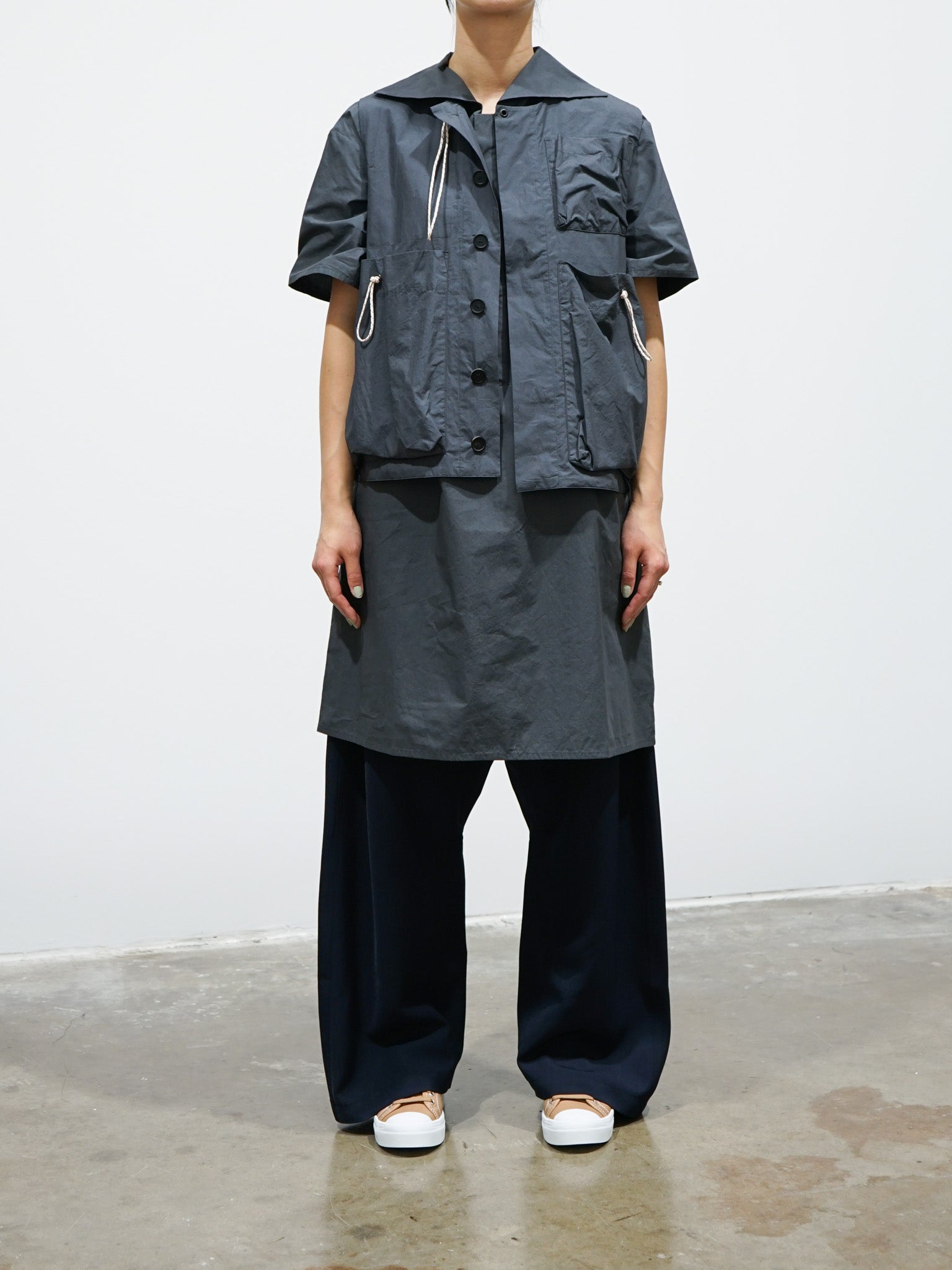 Namu Shop - Toogood The Anchorsmith Dress - Paper Cotton Tar