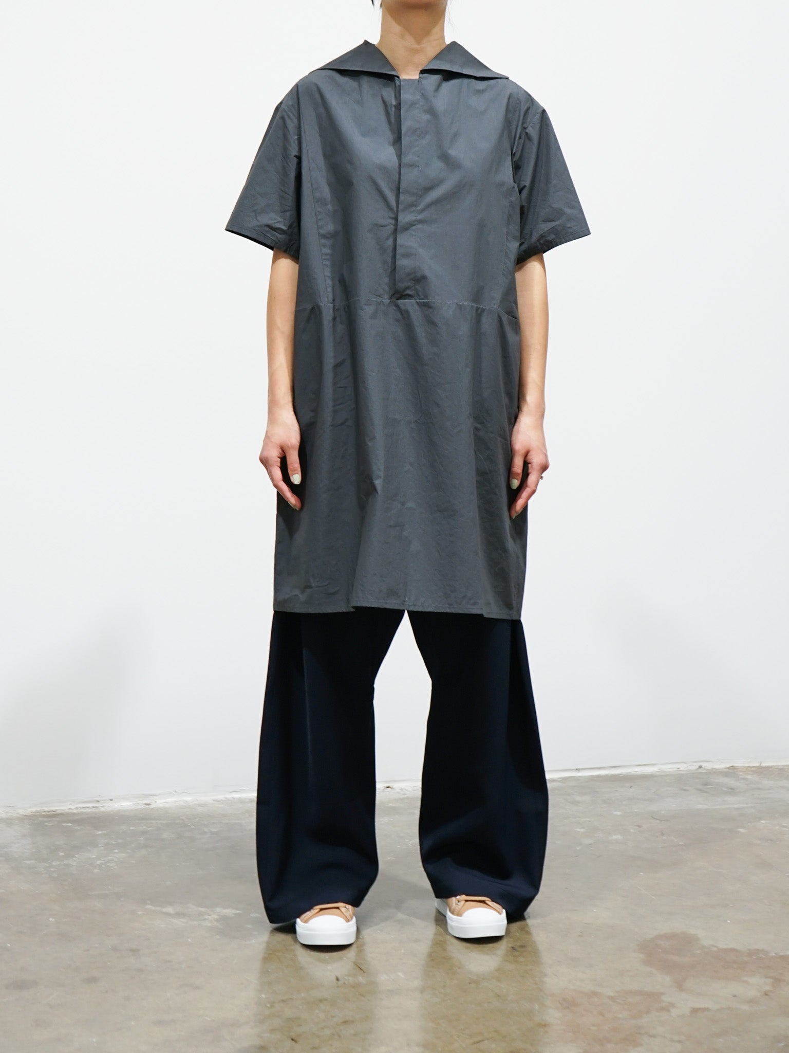 Namu Shop - Toogood The Anchorsmith Dress - Paper Cotton Tar