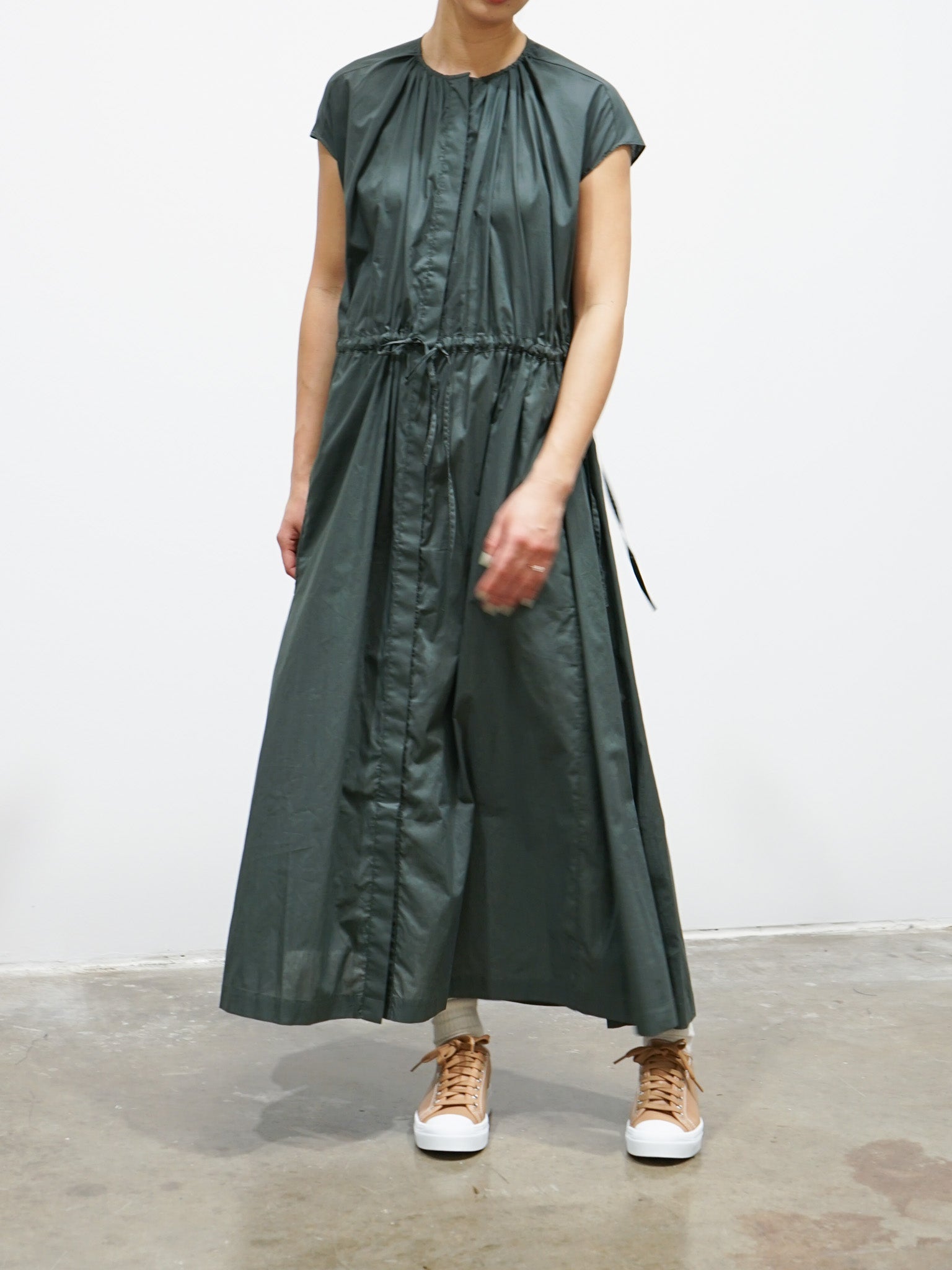 Namu Shop - Toogood The Shrimper Dress - Cotton Lawn Kelp