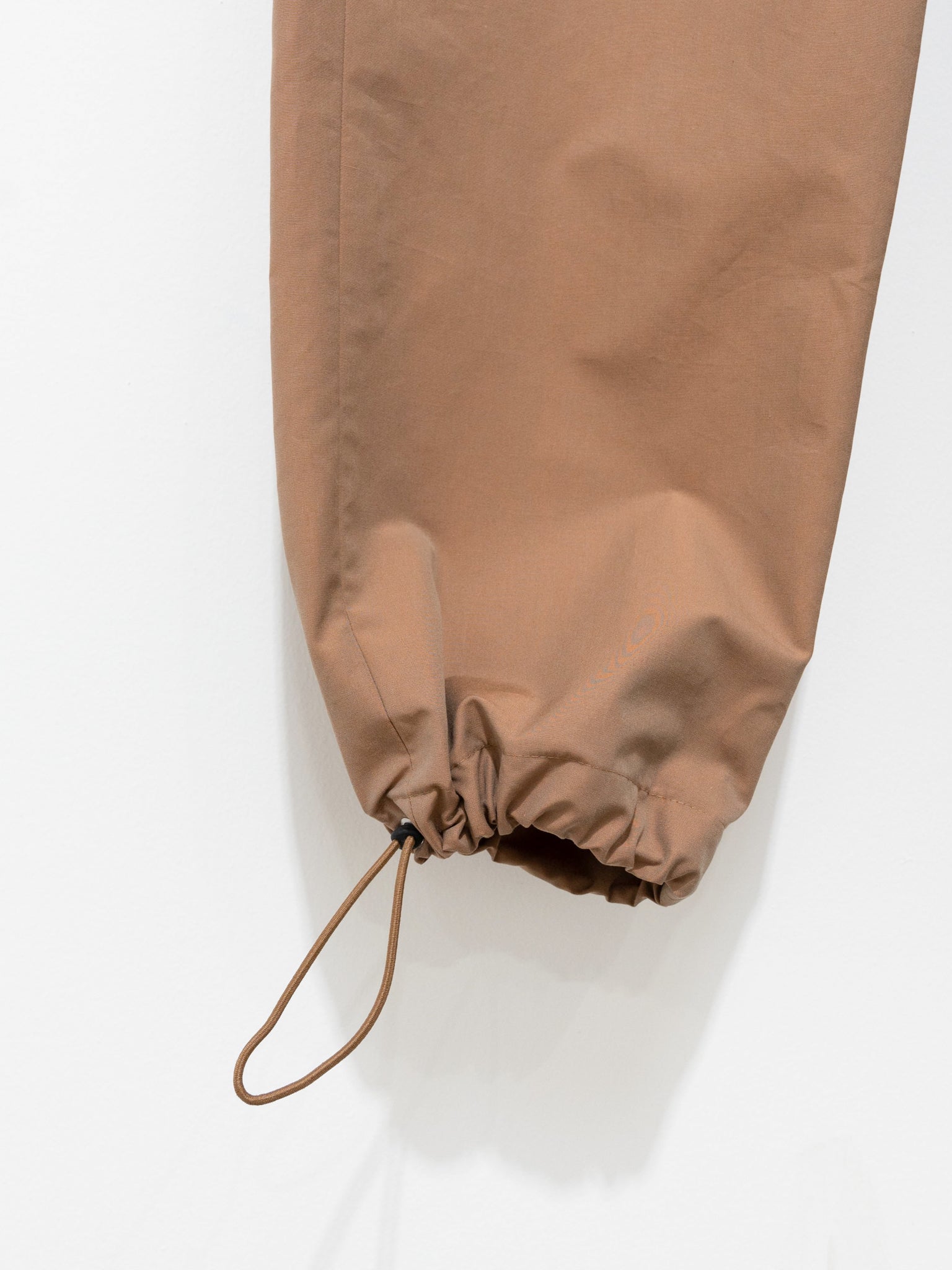 Namu Shop - Auralee Finx Tussah Chambray Easy Pants - Brown Chambray