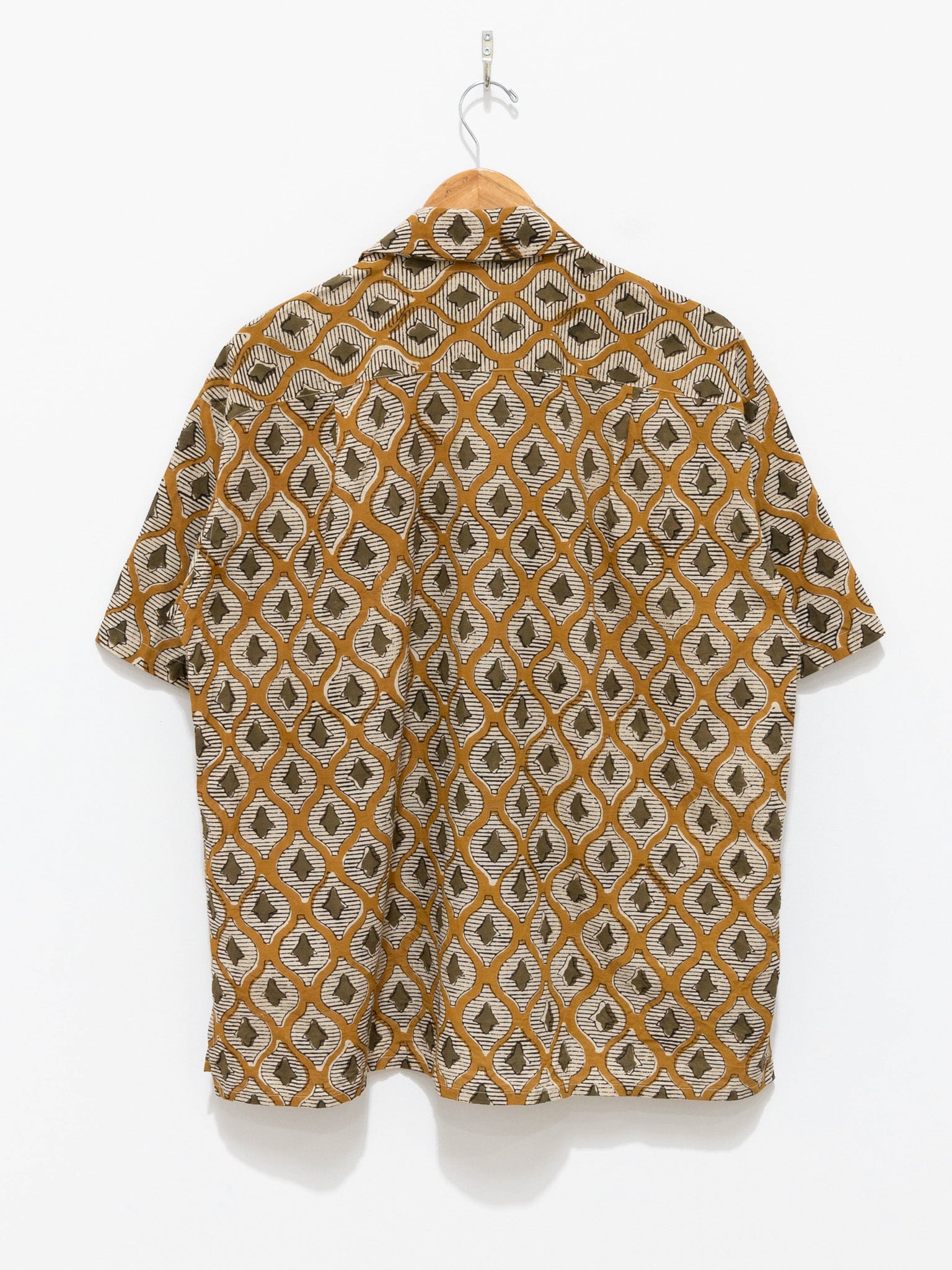 Namu Shop - ts(s) Round Flap Short Sleeve Shirt - Khaki