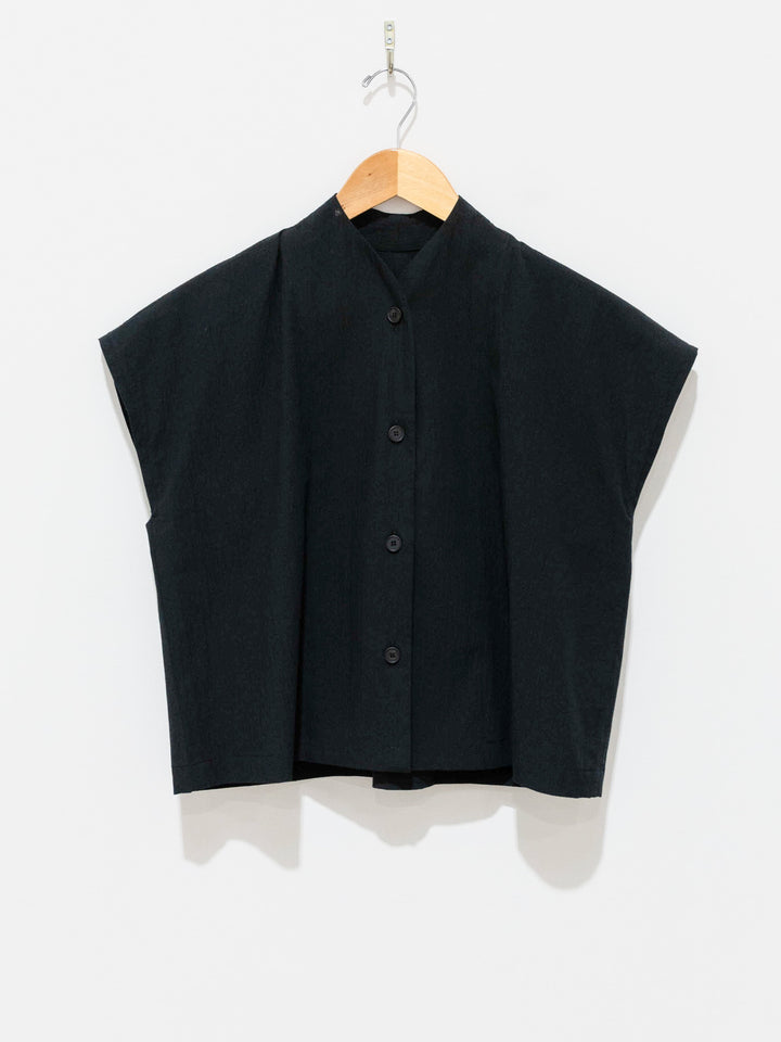 Namu Shop - Toogood The Chandler Shirt - Crinkled Cotton Flint