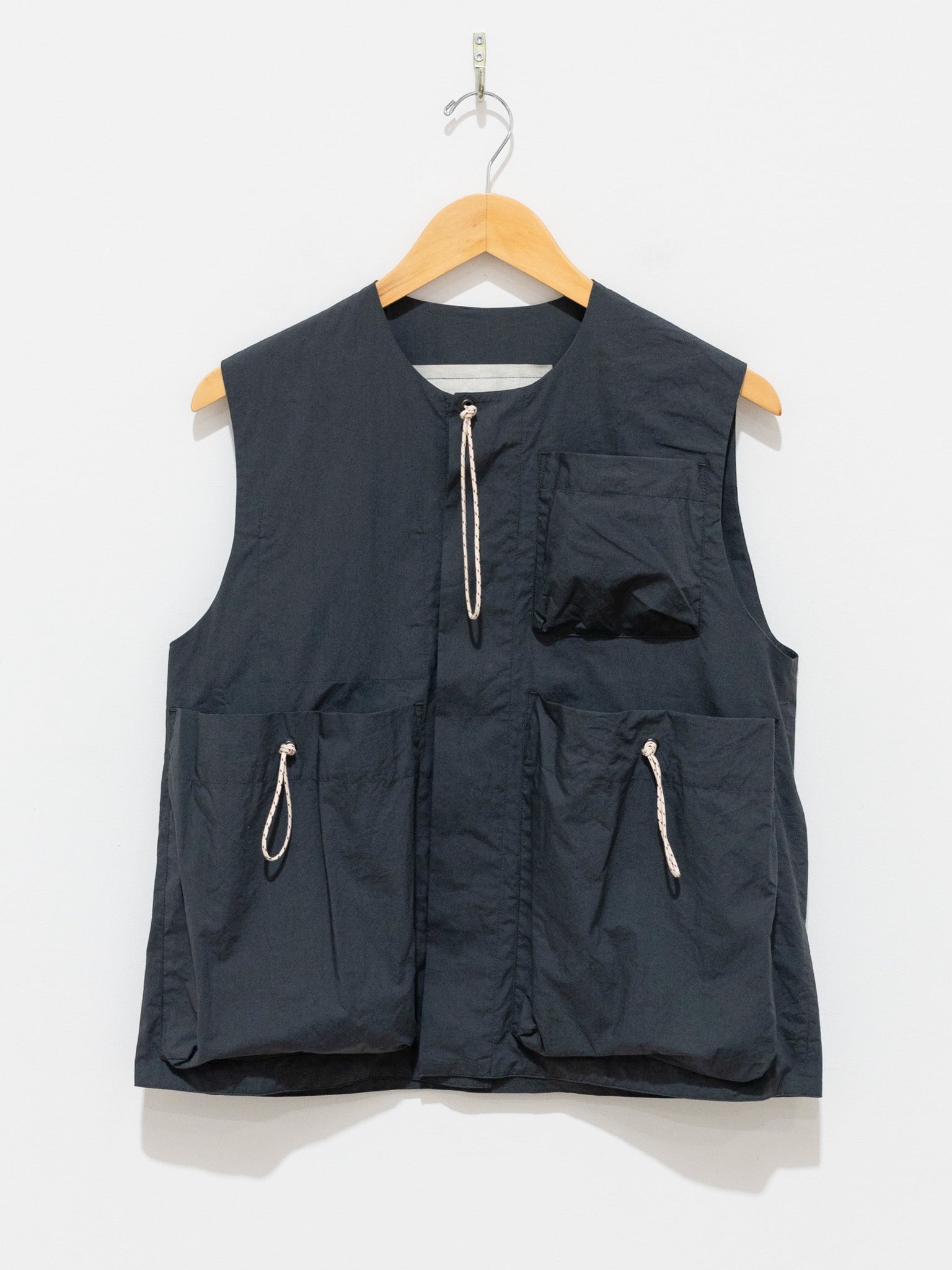 Namu Shop - Toogood The Roper Gilet - Papery Cotton Tar