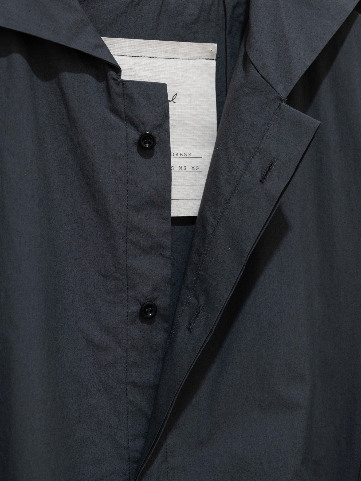 Namu Shop - Toogood The Anchorsmith Dress - Paper Cotton Tar