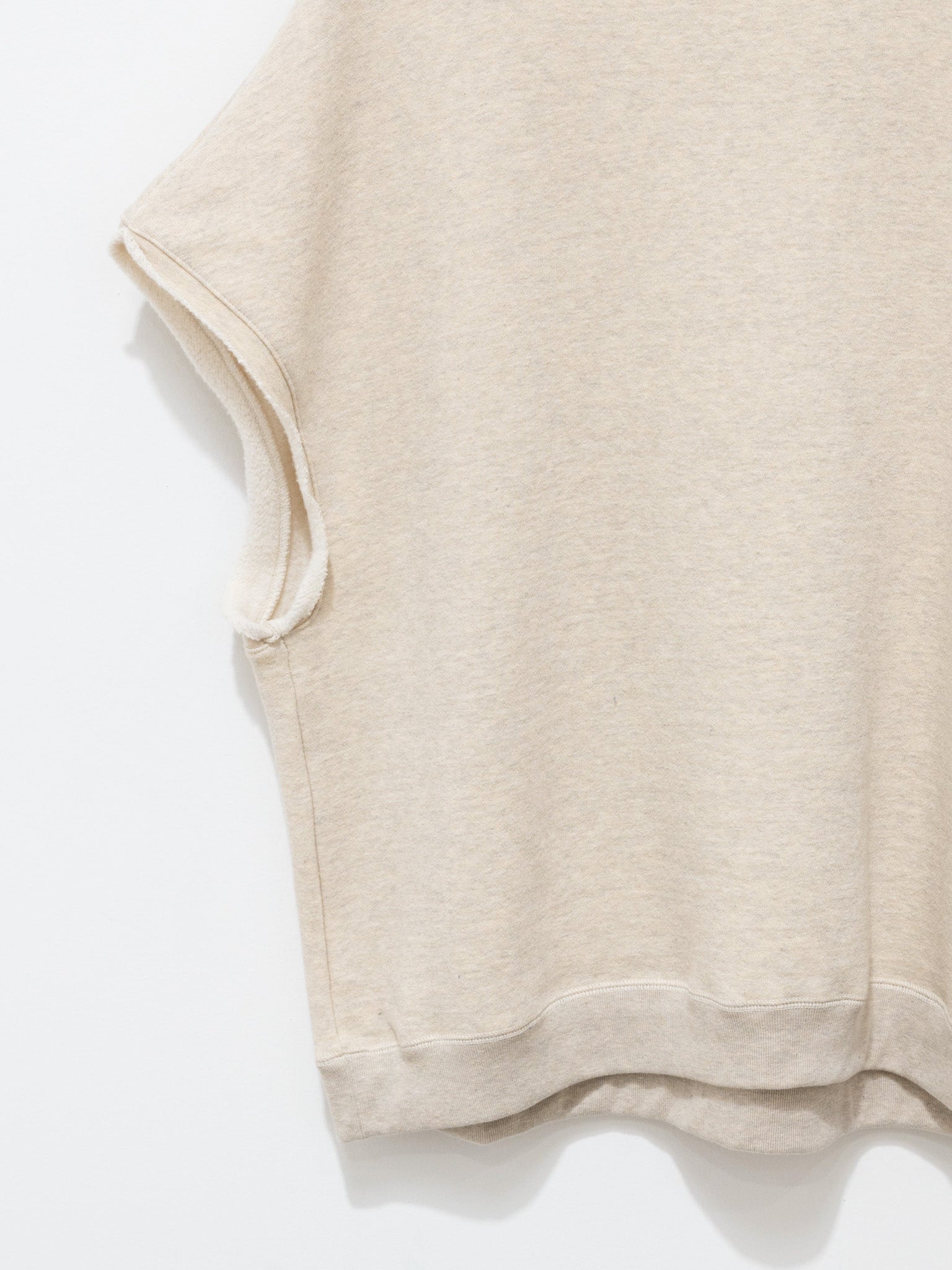 Namu Shop - Veritecoeur Sweatshirt Vest - Oatmeal