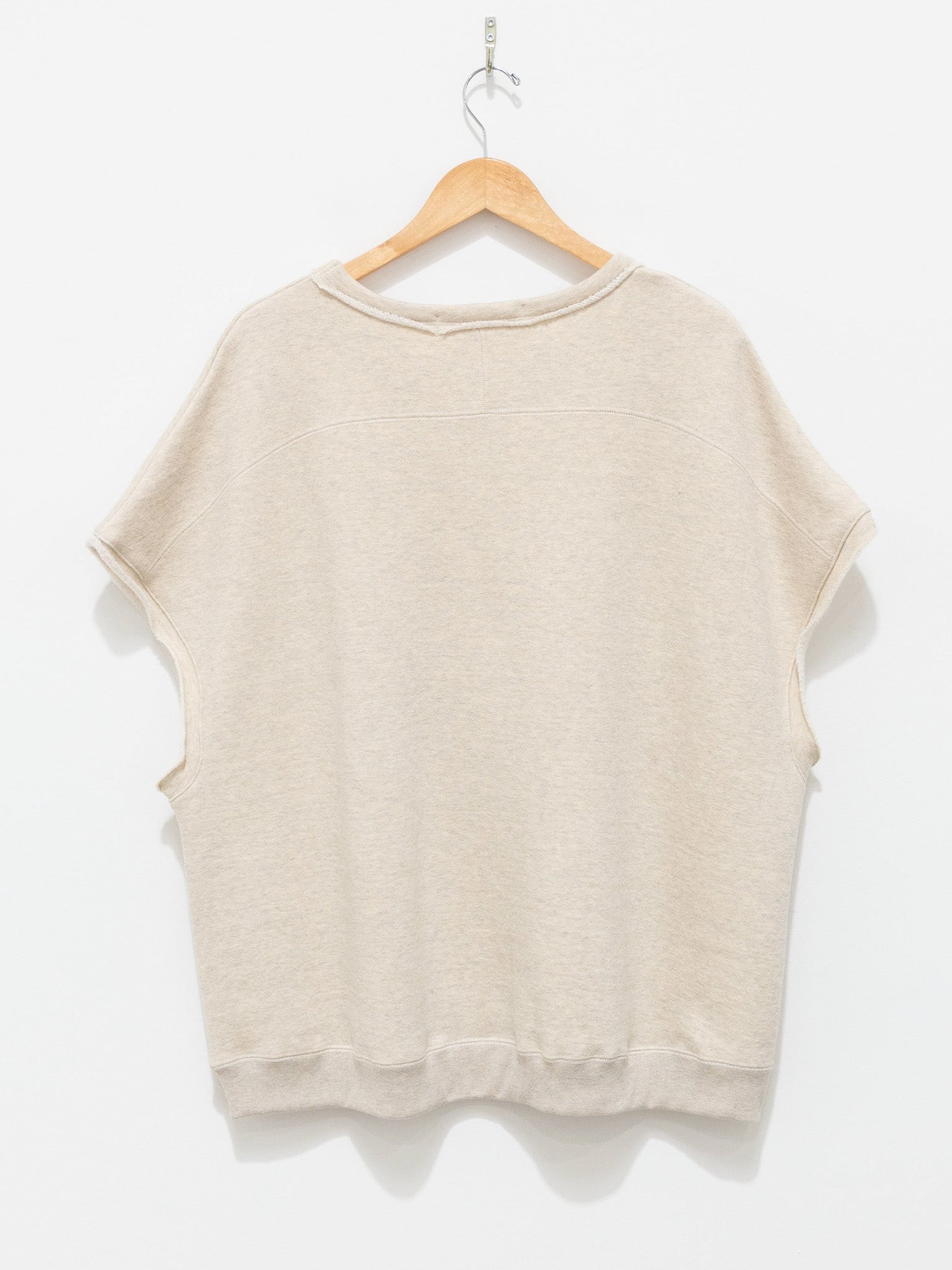 Namu Shop - Veritecoeur Sweatshirt Vest - Oatmeal
