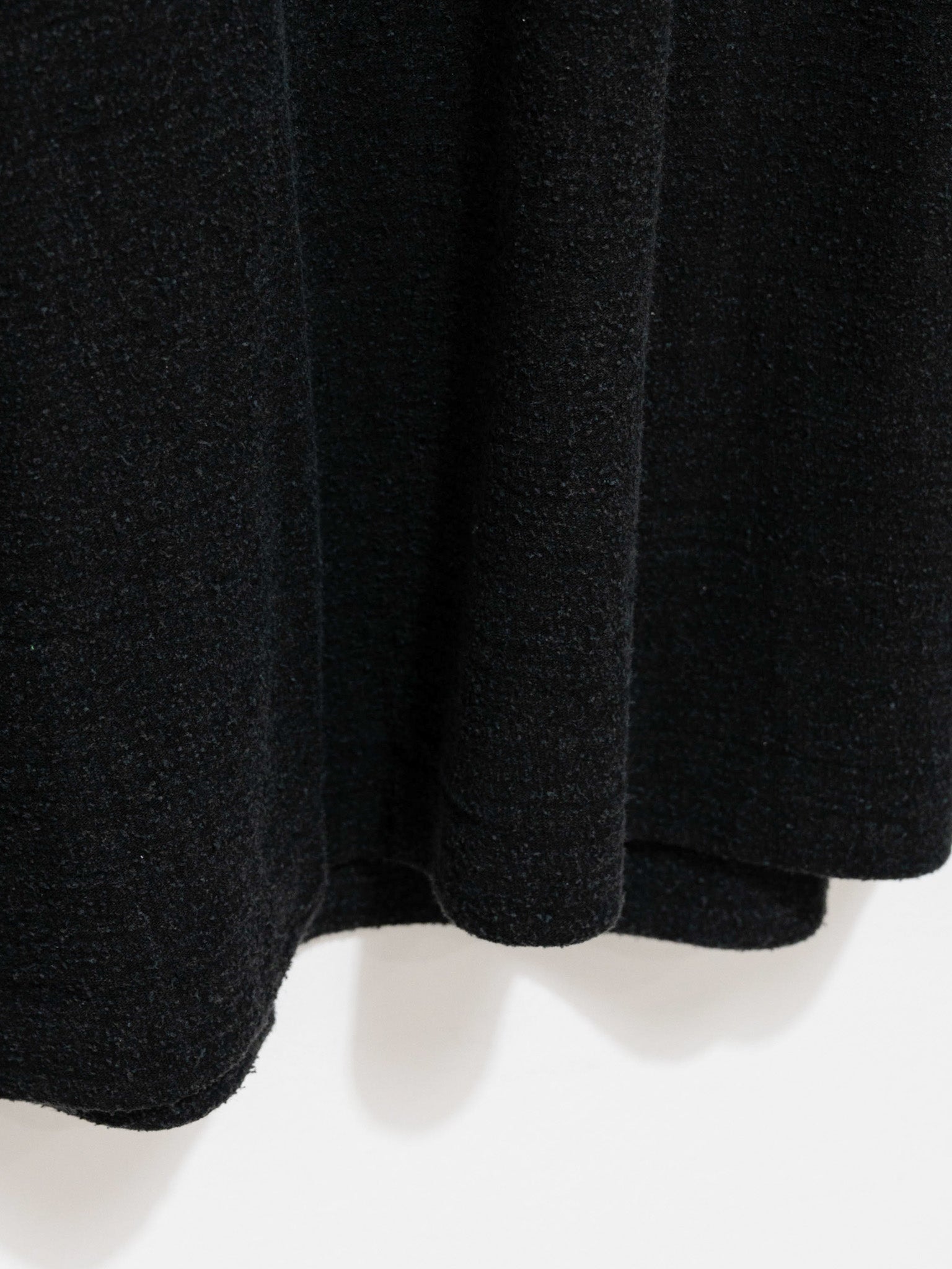 Namu Shop - Unfil Raw Silk Jersey L/S Tee - Black