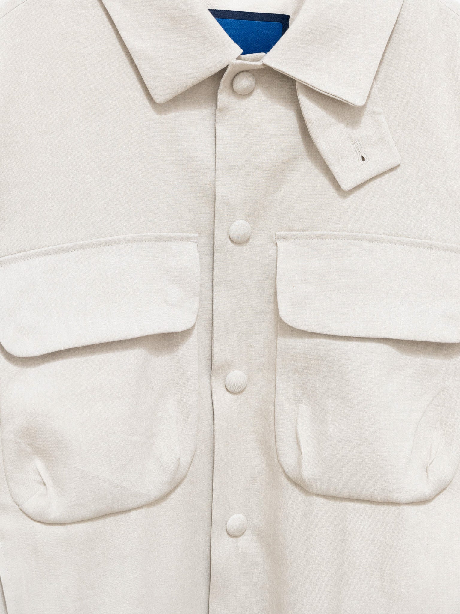 Namu Shop - Document Linen CPO Jacket - Beige