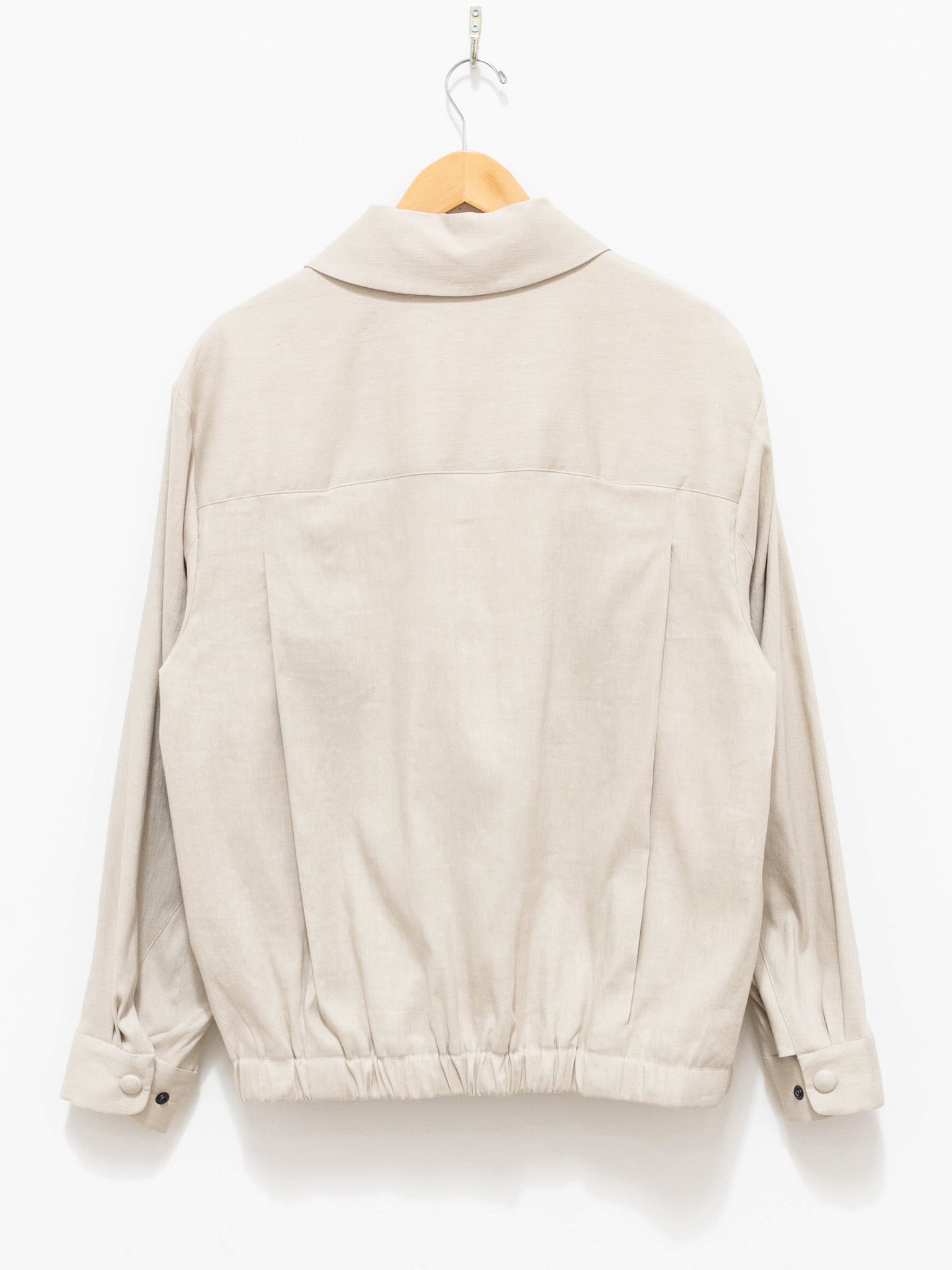Namu Shop - Document Linen CPO Jacket - Beige