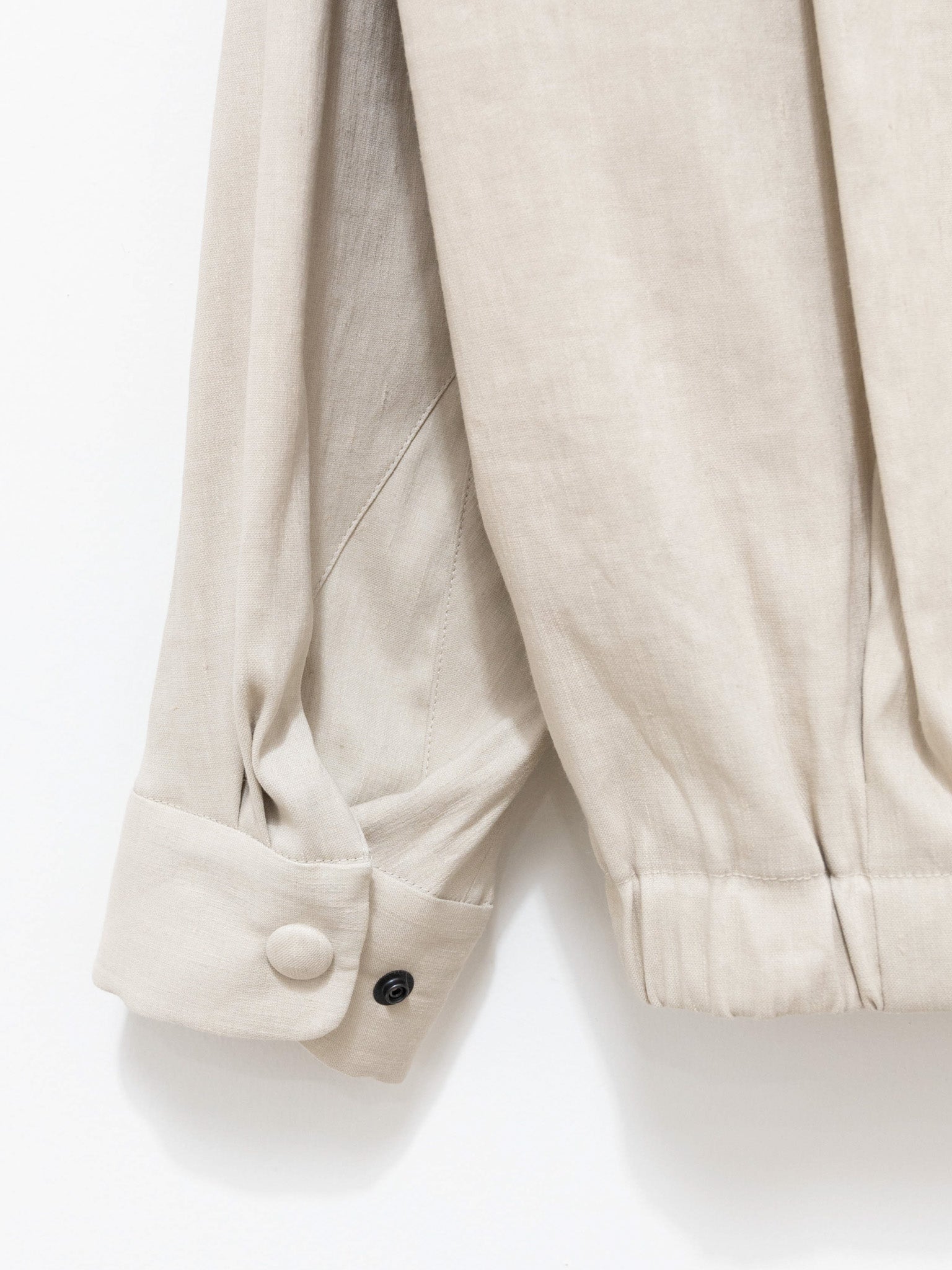 Namu Shop - Document Linen CPO Jacket - Beige