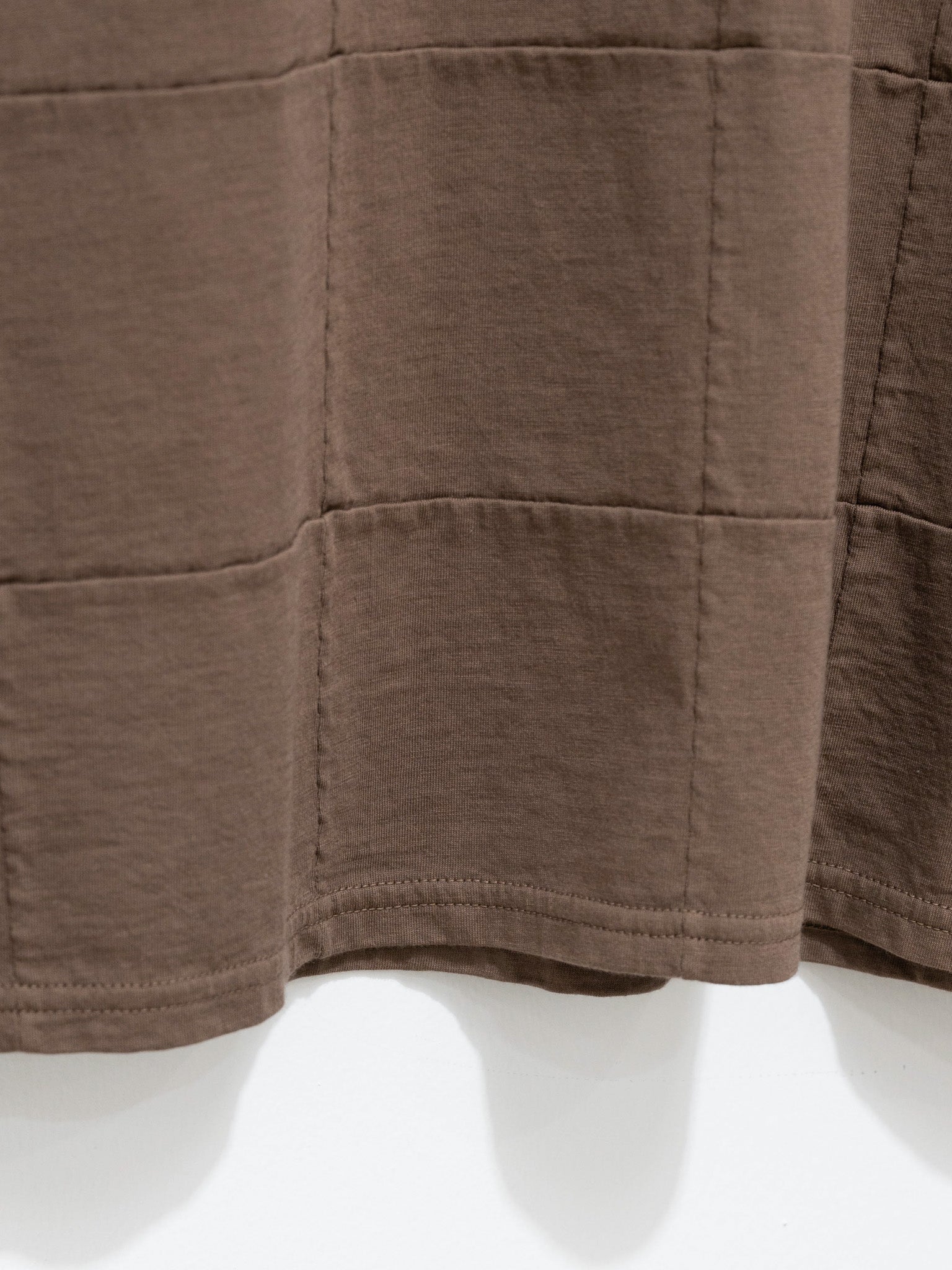 Namu Shop - Babaco Square Patterned Tee - Brown