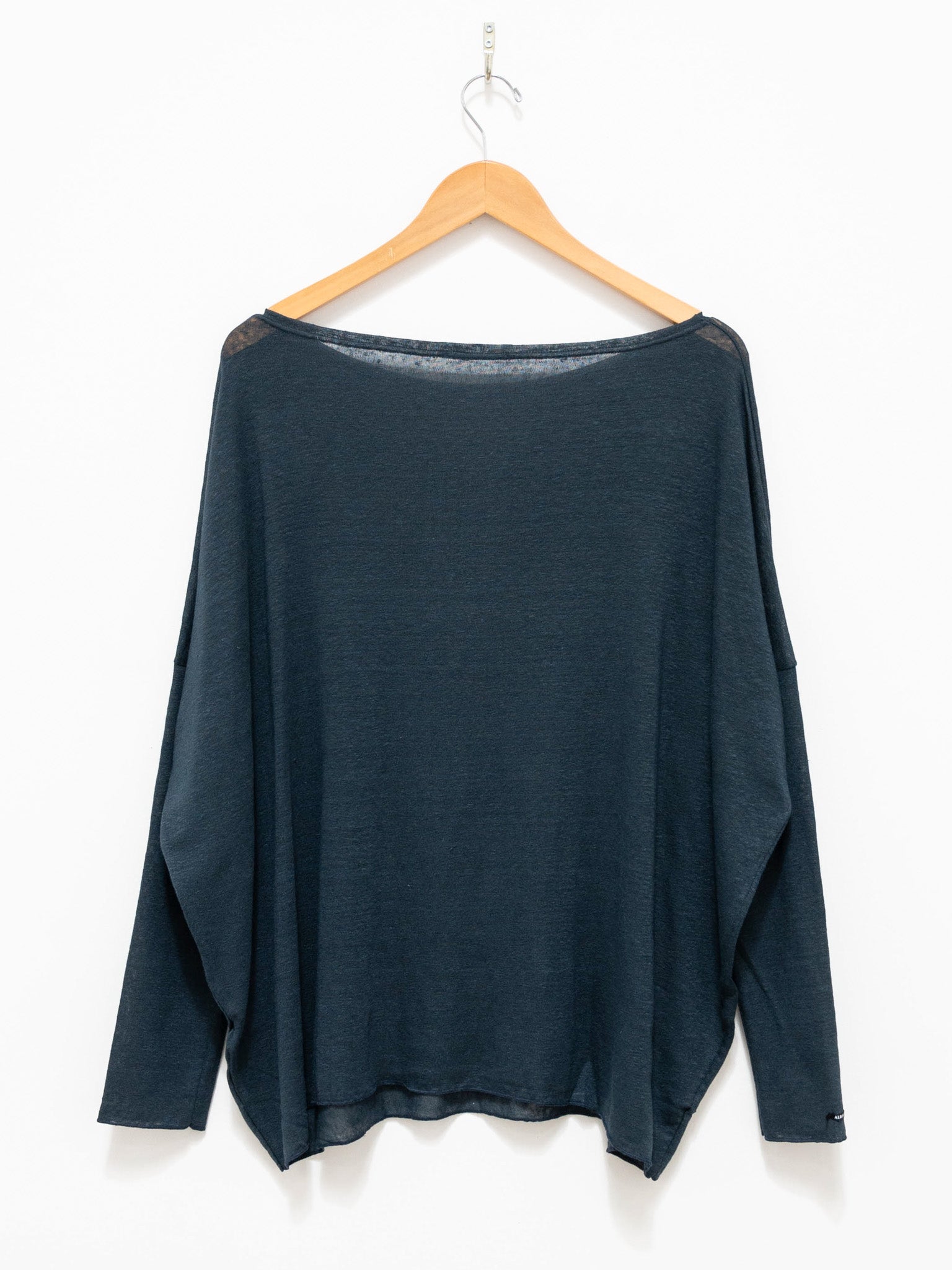 Namu Shop - Album di Famiglia Linen Jumper - Navy