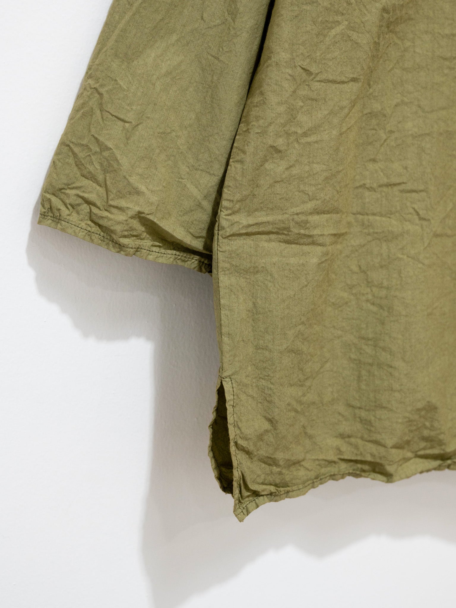 Namu Shop - Album di Famiglia Short Collar Shirt TC - Khaki