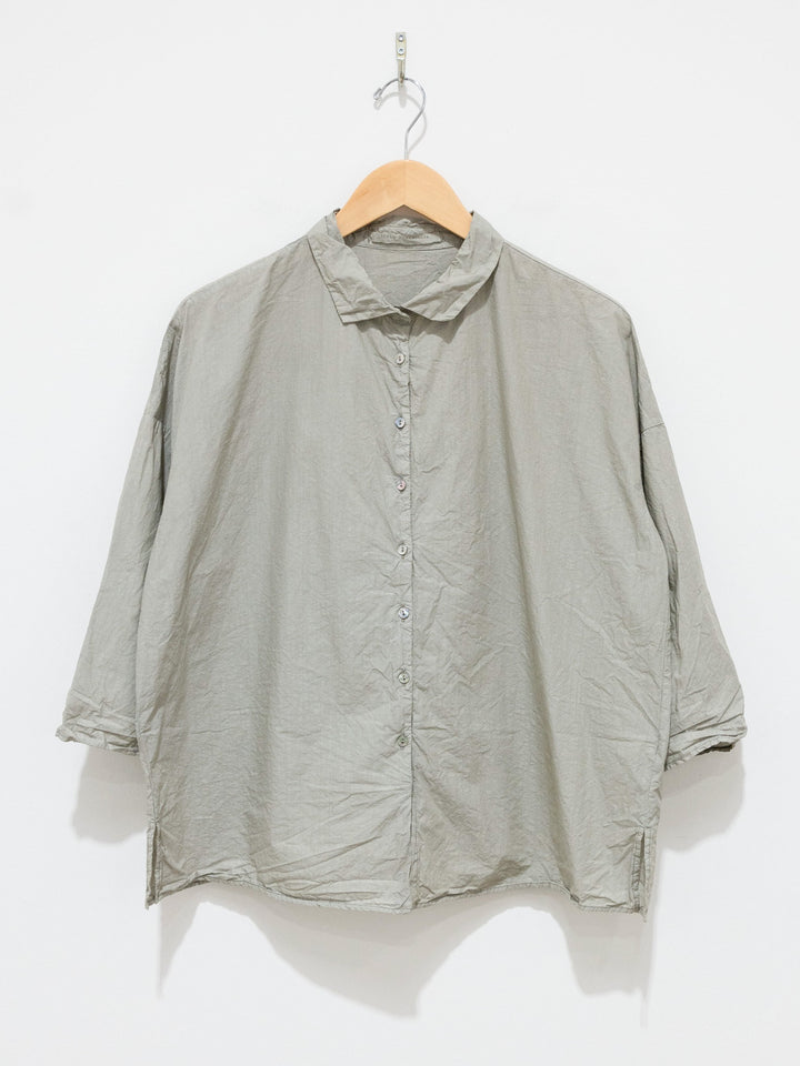 Namu Shop - Album di Famiglia Short Collar Shirt TC - Stone