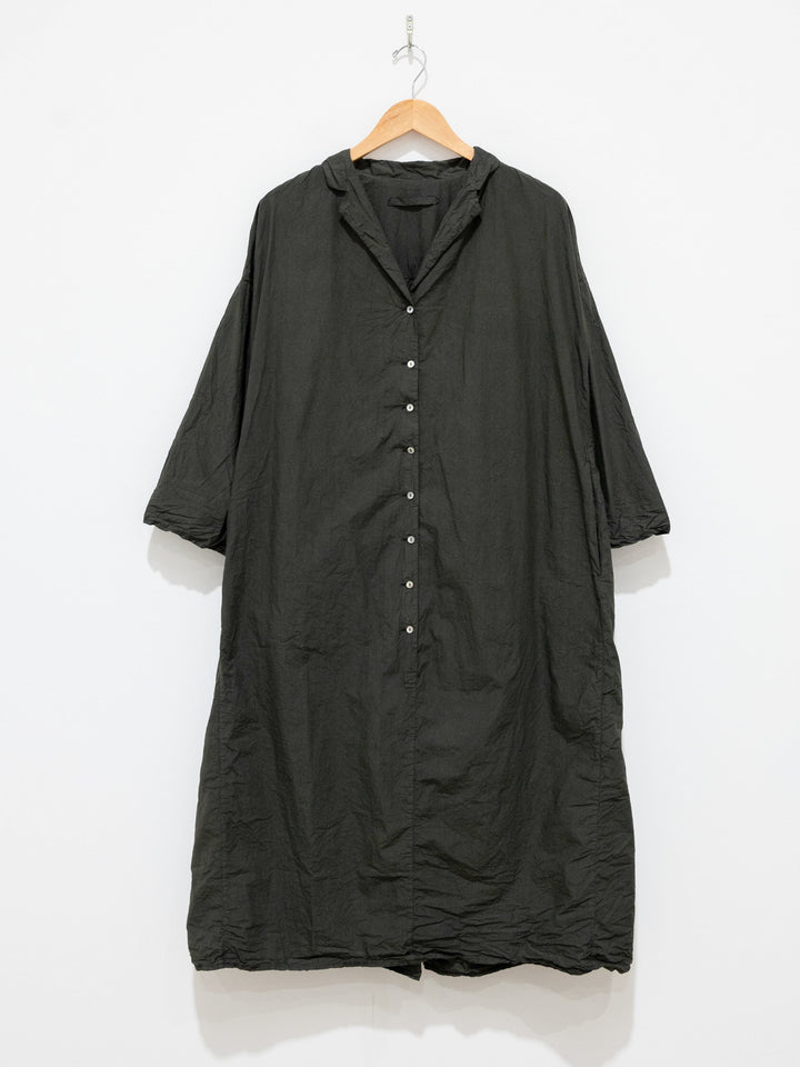 Namu Shop - Album di Famiglia Tailored Collared Dress TC - Moss