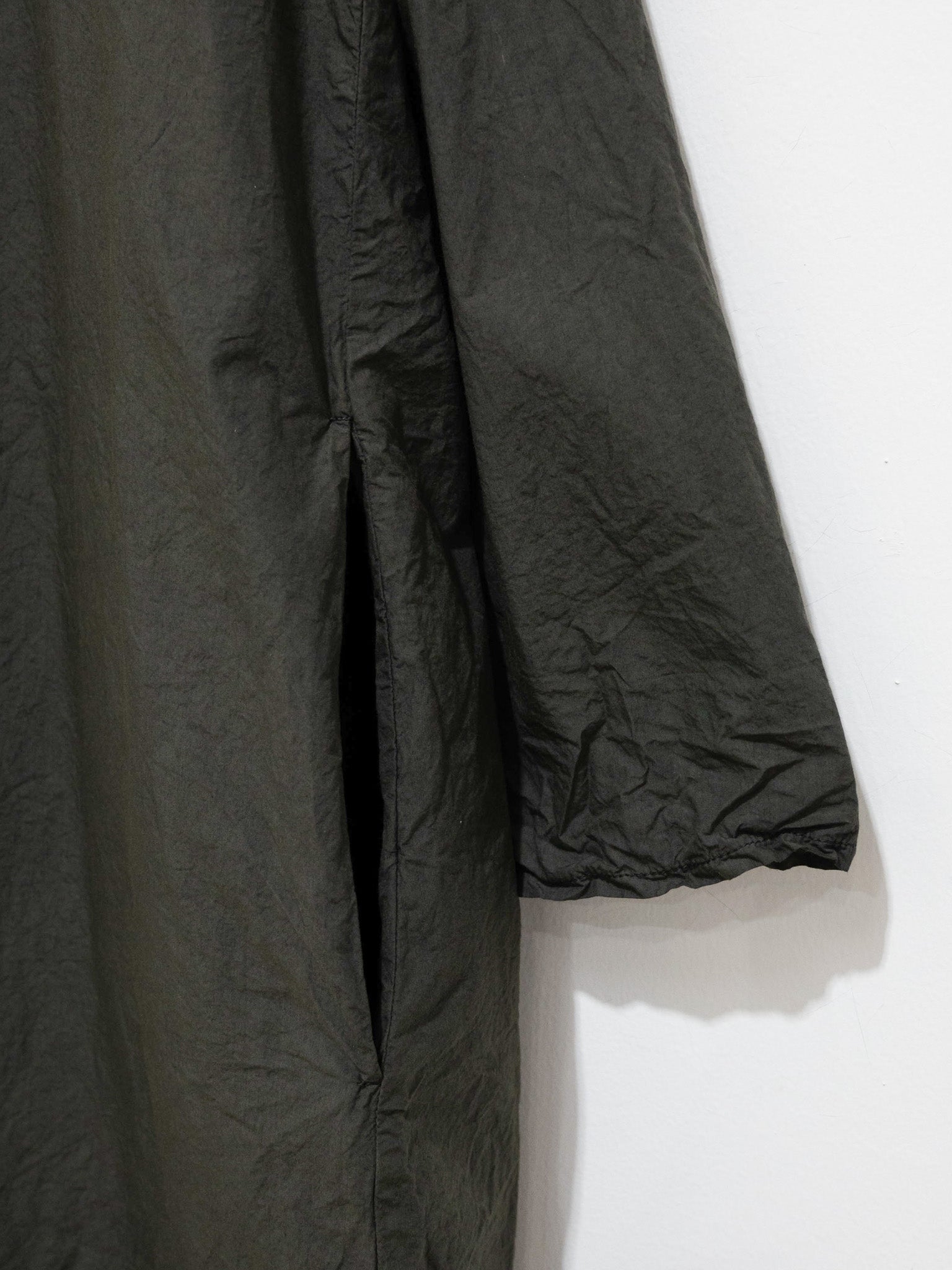 Namu Shop - Album di Famiglia Tailored Collared Dress TC - Moss