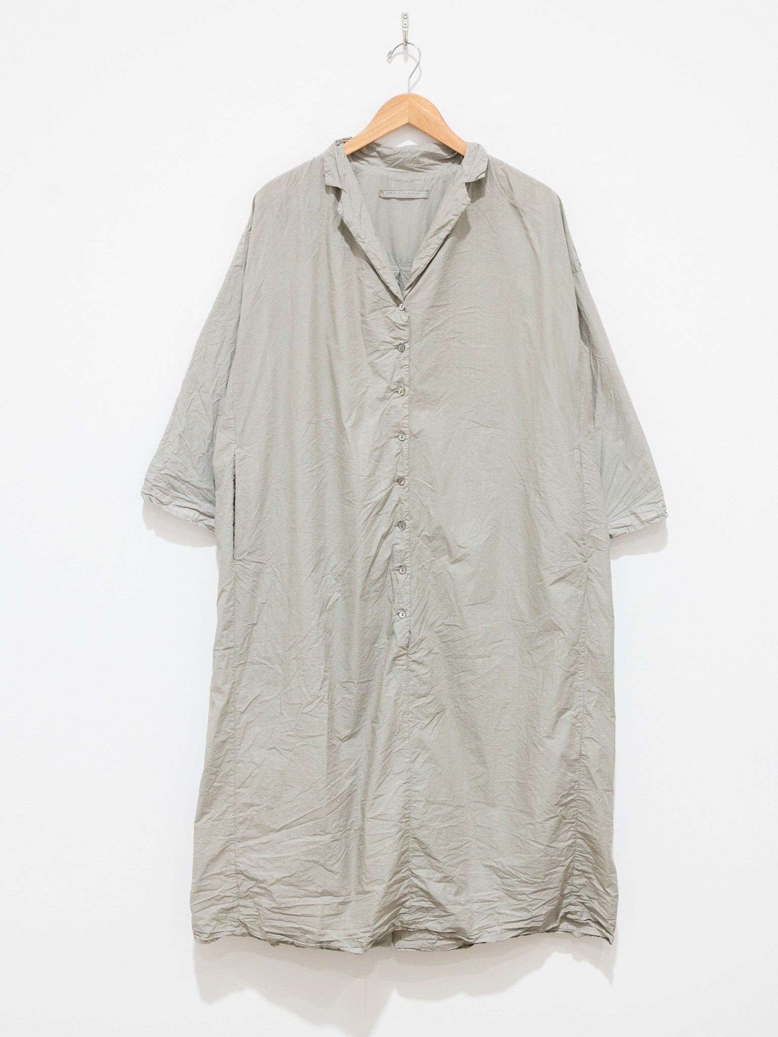 Namu Shop - Album di Famiglia Tailored Collared Dress TC - Stone