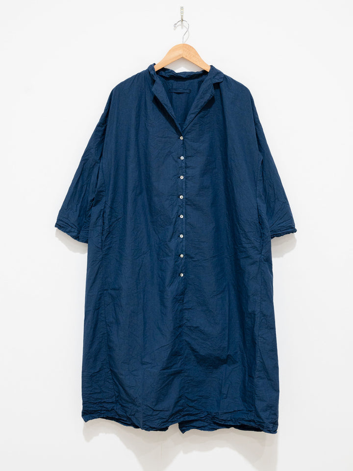 Namu Shop - Album di Famiglia Tailored Collared Dress TC - Navy