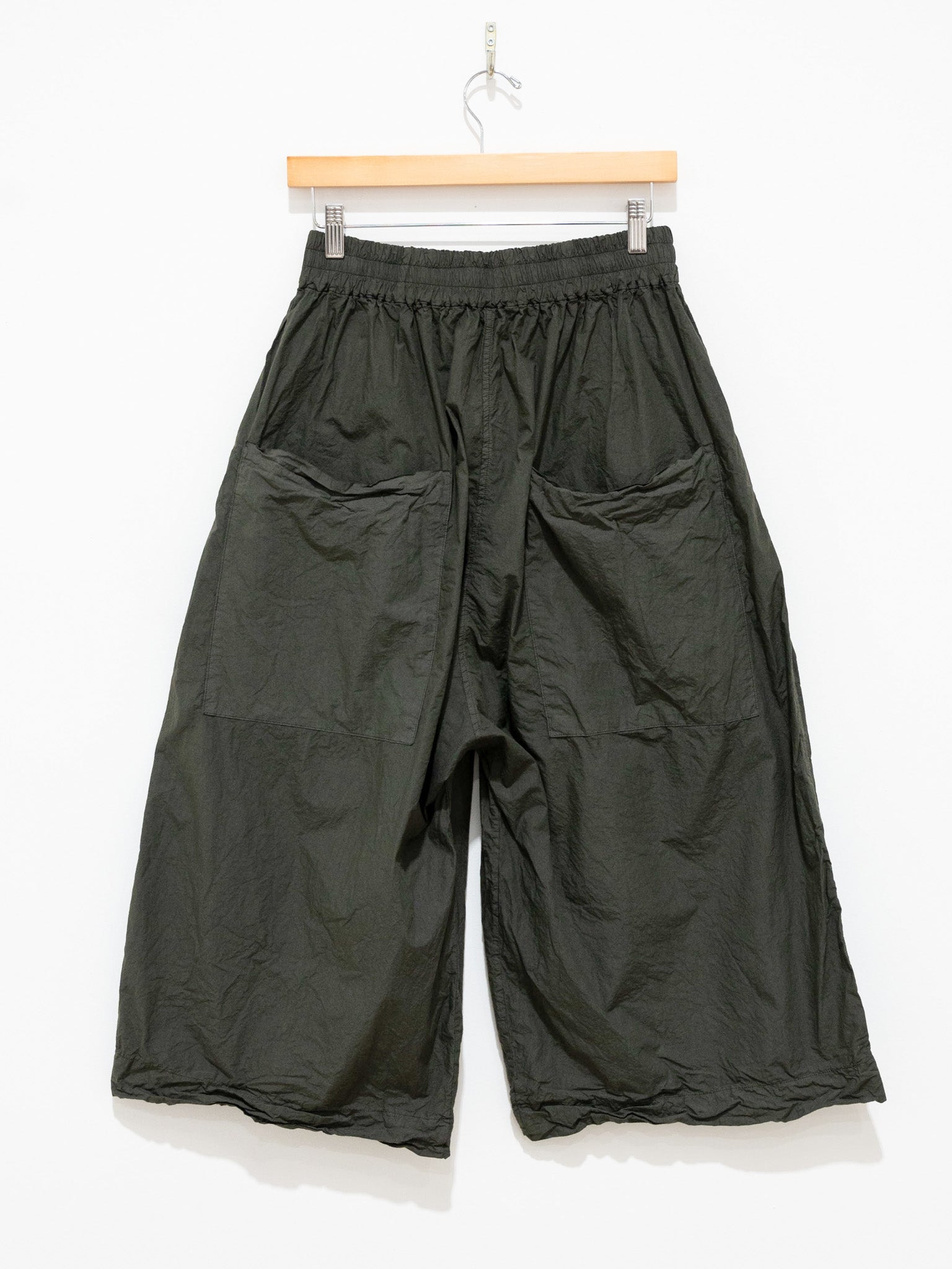 Namu Shop - Album di Famiglia Wide Trousers TC - Moss