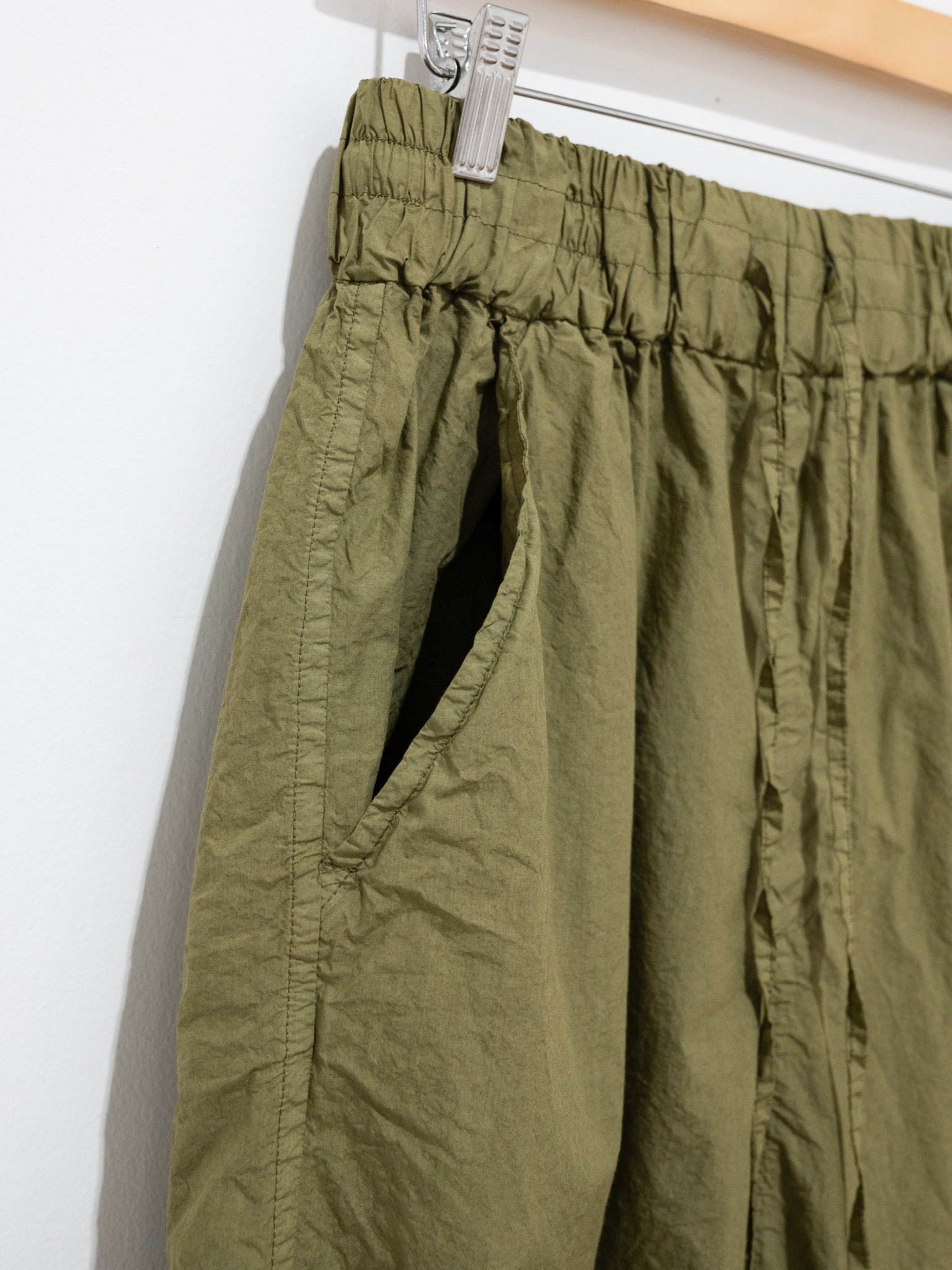 Namu Shop - Album di Famiglia Wide & Short Trousers TC - Khaki