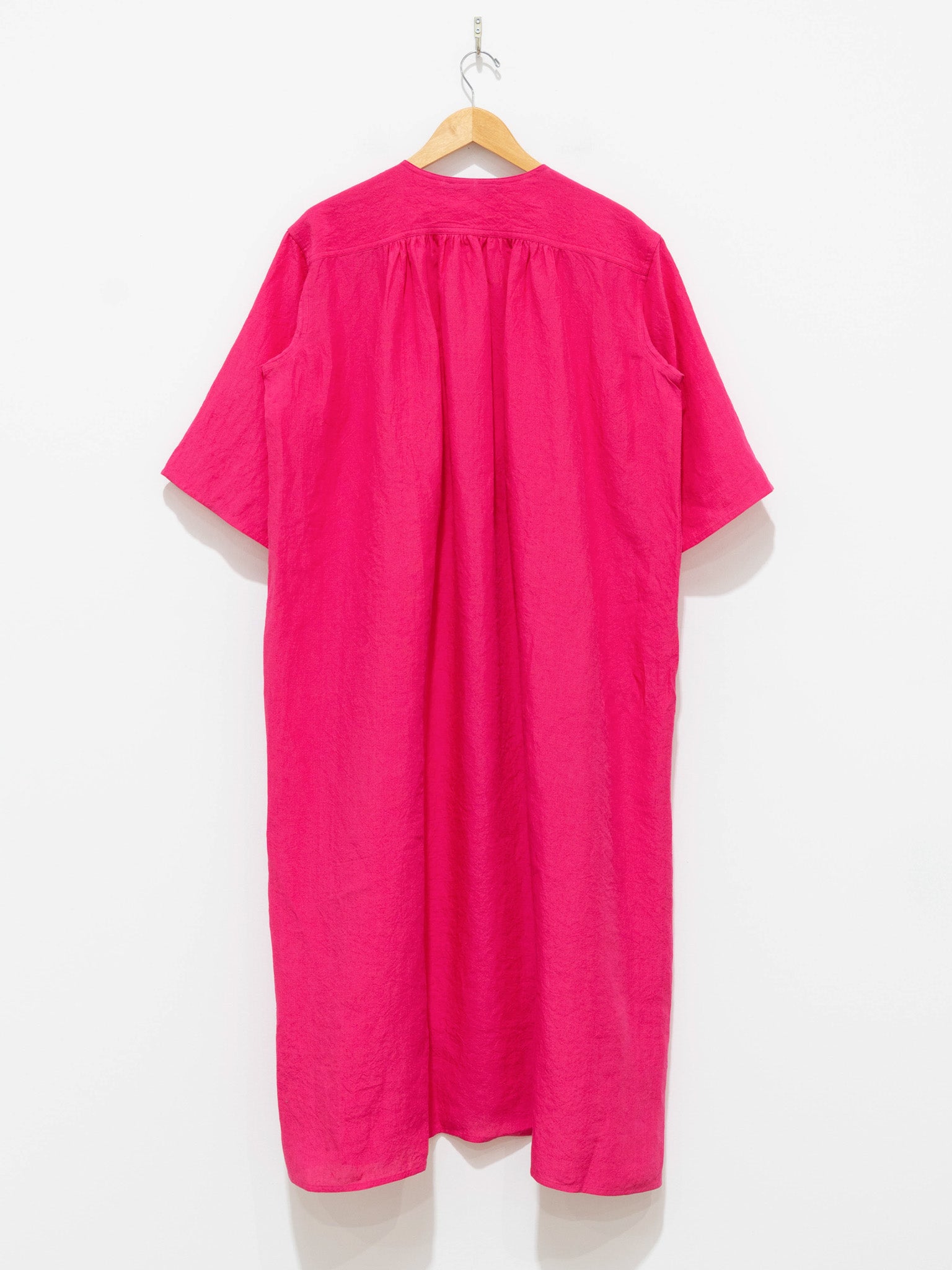 Namu Shop - Sofie D'Hoore Doralynn Linen Dress - Fuschia Pink
