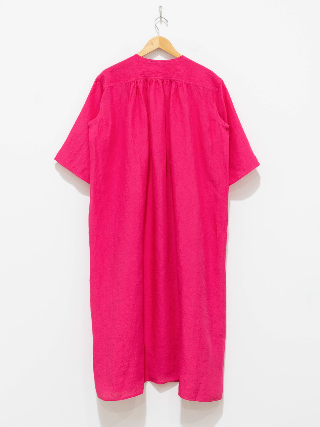 Namu Shop - Sofie D'Hoore Doralynn Linen Dress - Fuschia Pink
