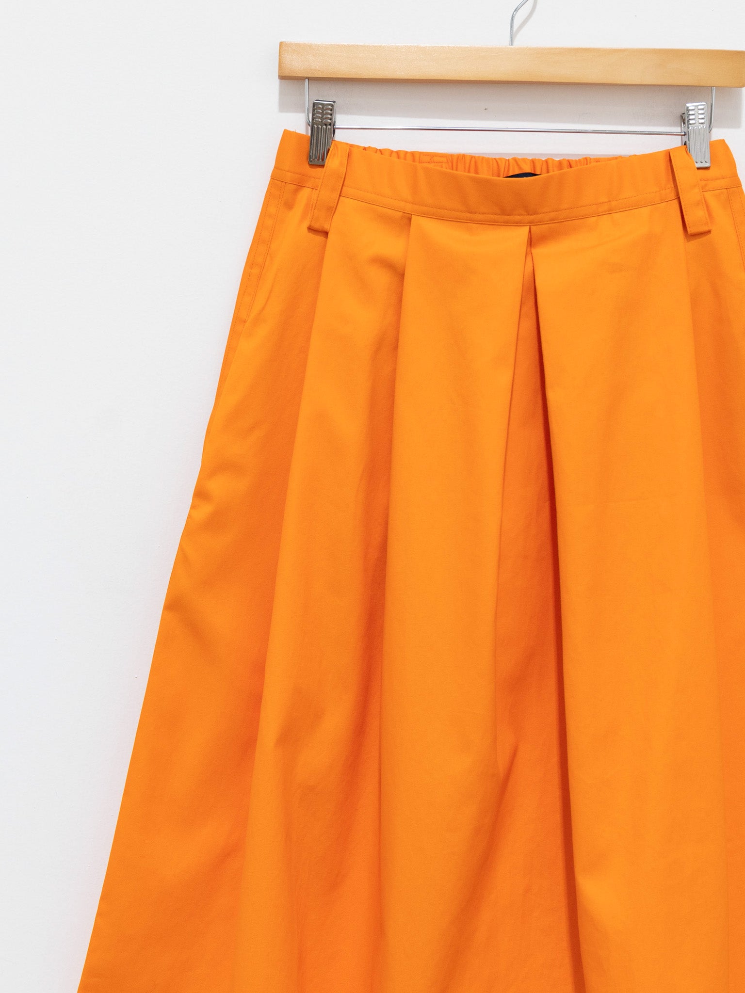 Namu Shop - Sofie D'Hoore Selena Poplin Cotton Skirt - Orange