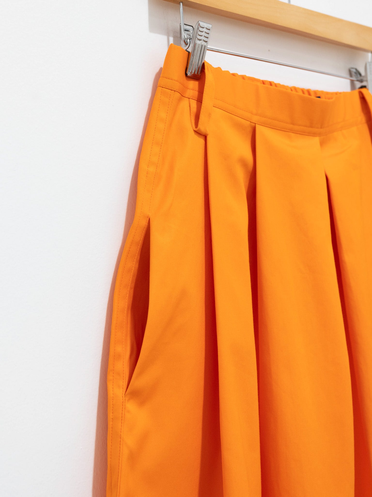 Namu Shop - Sofie D'Hoore Selena Poplin Cotton Skirt - Orange