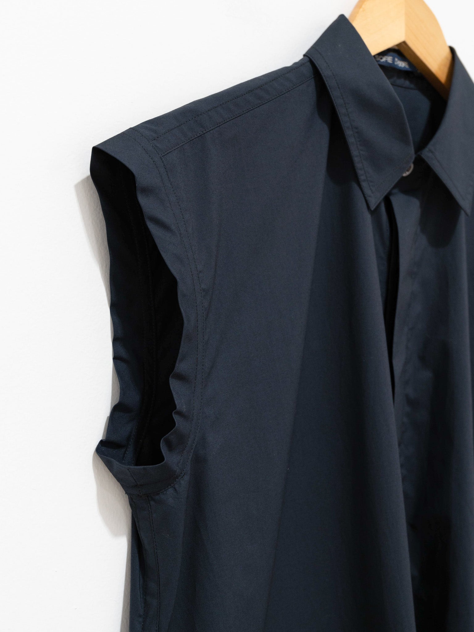 Namu Shop - Sofie D'Hoore Deb Cotton Poplin Dress - Black