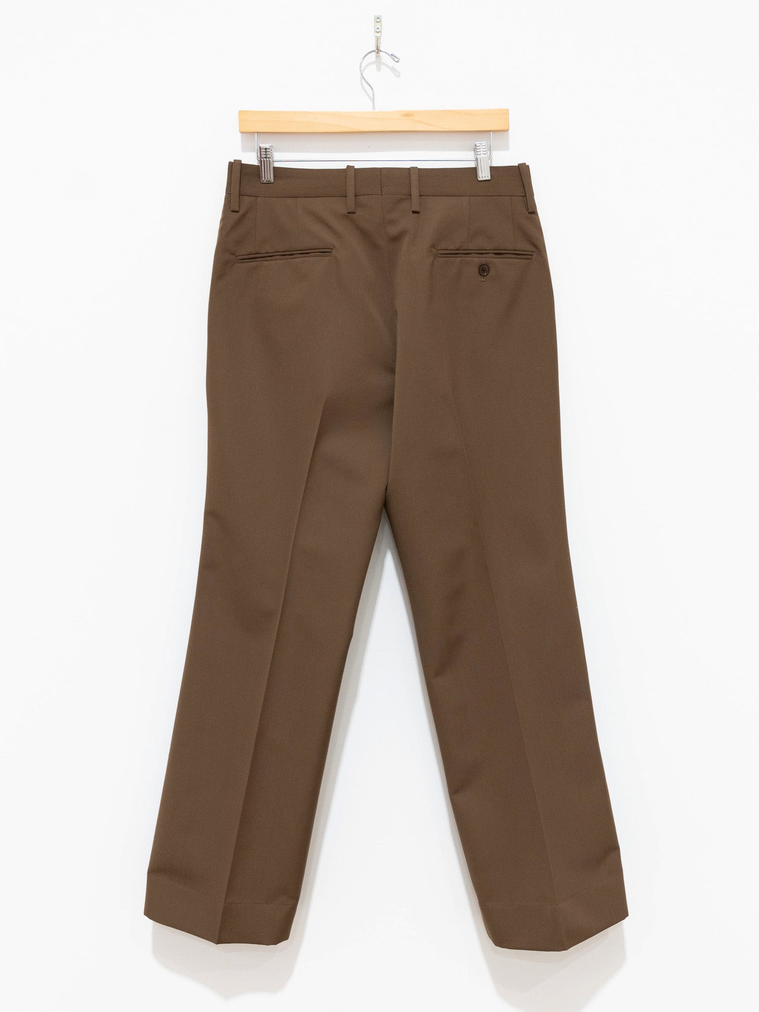 Namu Shop - Kaptain Sunshine Semi Bootcut Slacks - Cocoa
