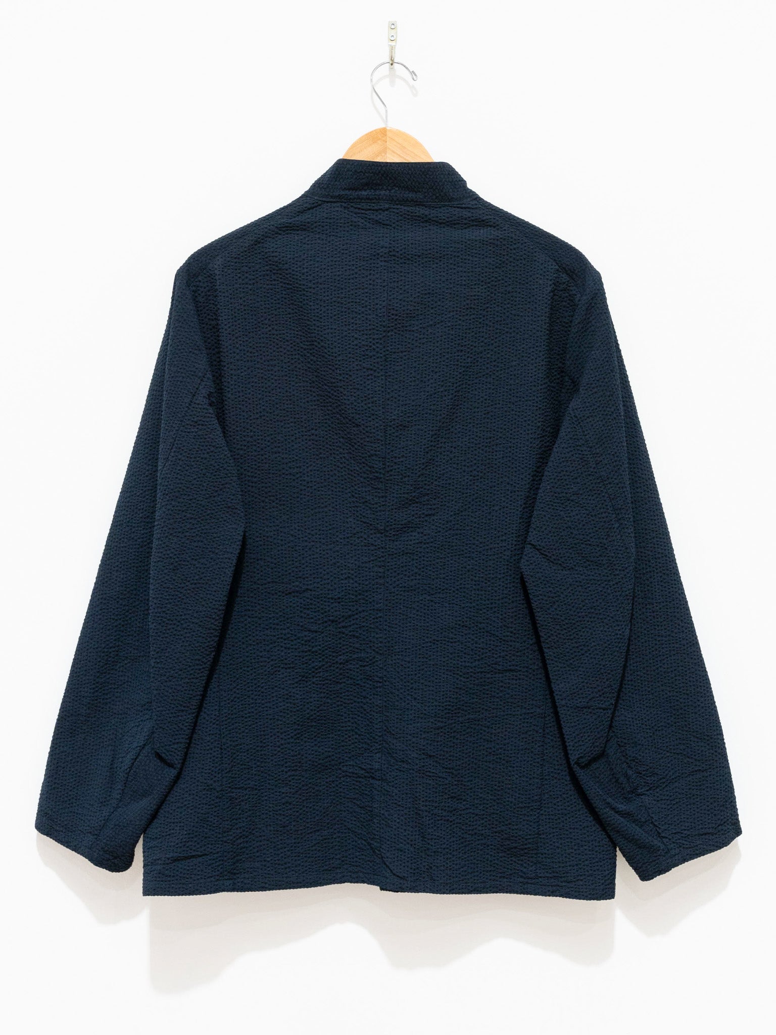 Namu Shop - Kaptain Sunshine Standcollar Jacket - Navy Stripe