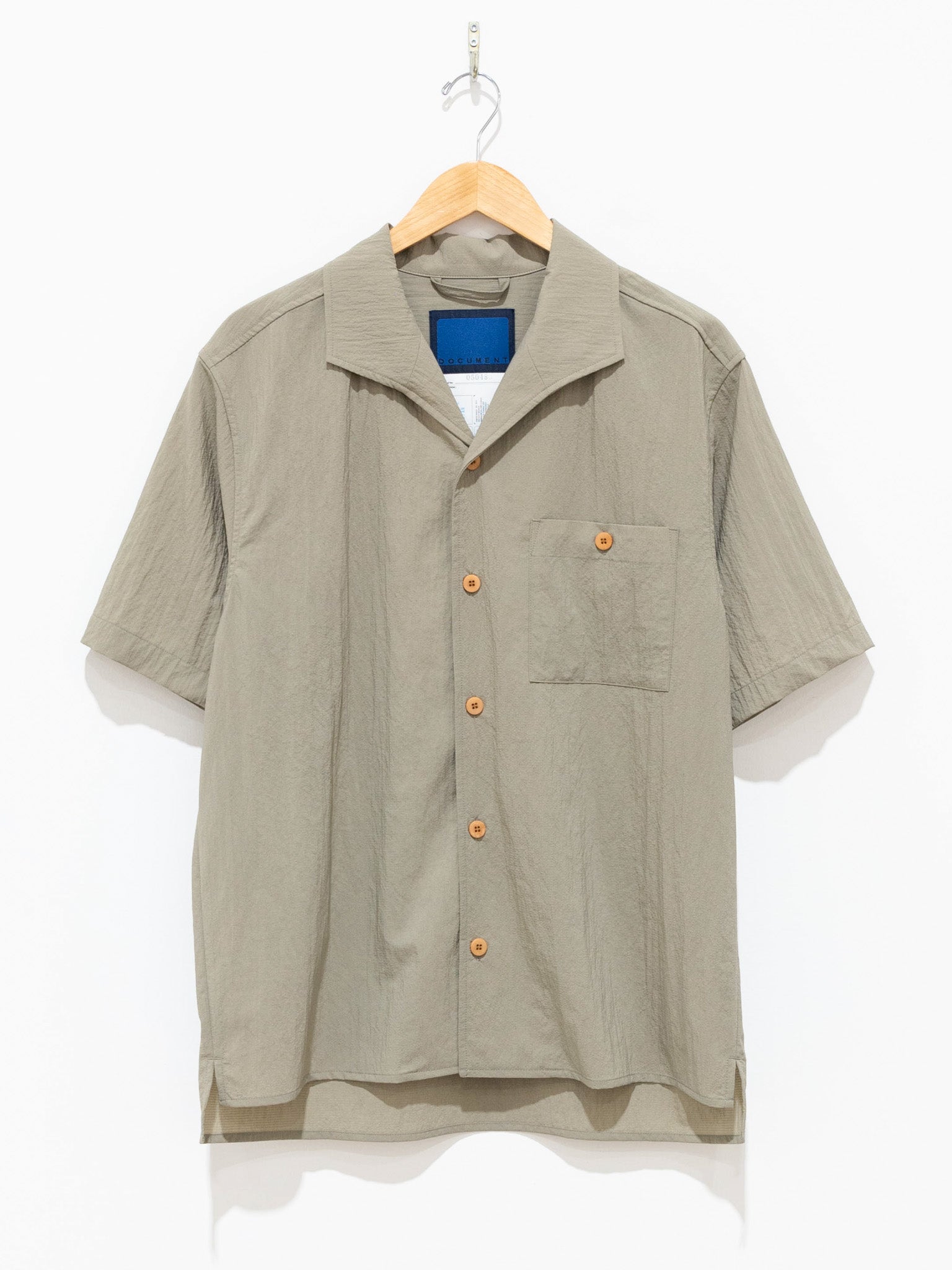 Namu Shop - Document Lightweight Summer Shirt - Beige