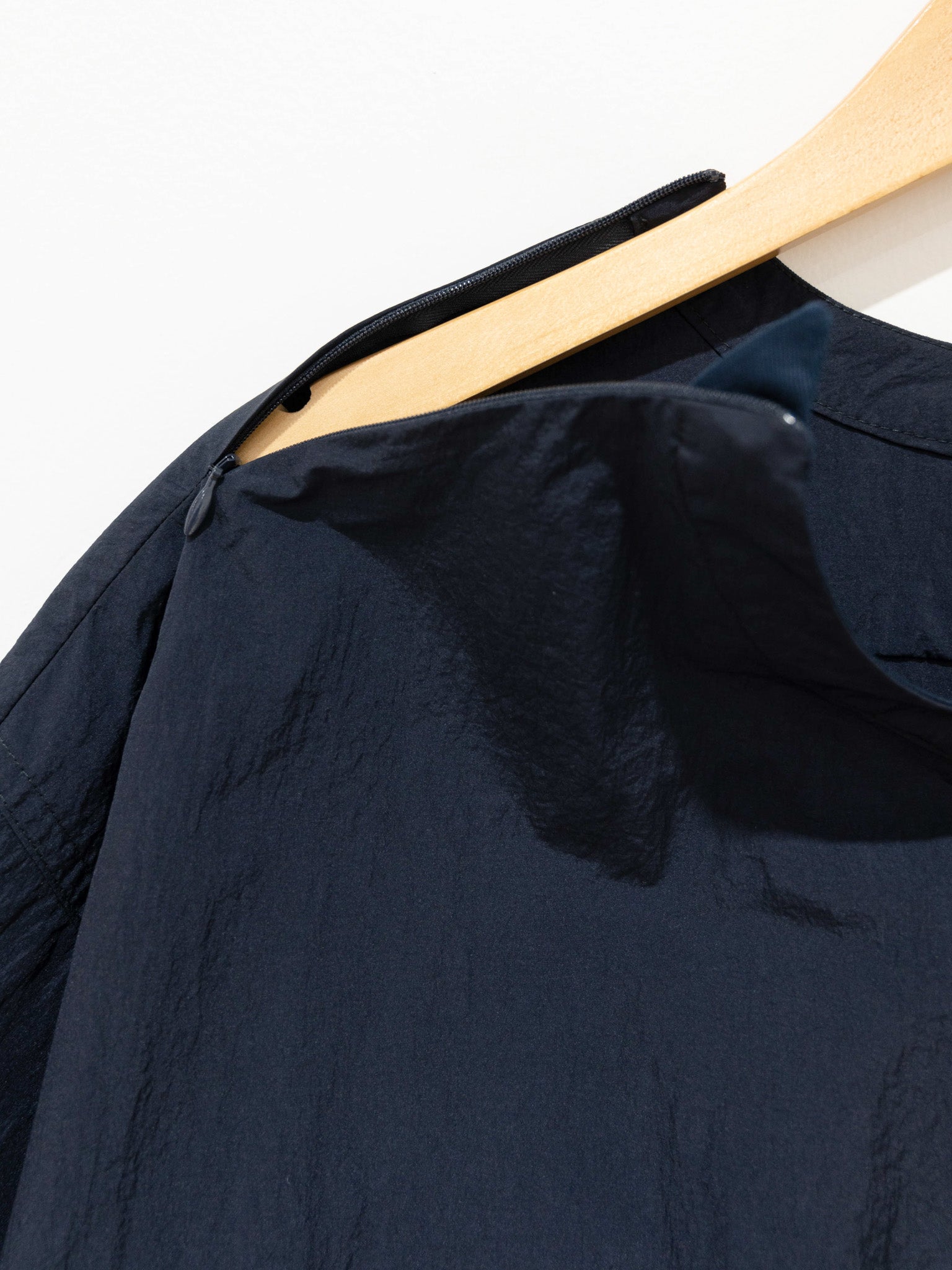 Namu Shop - Document Nylon Over Shirt - Navy