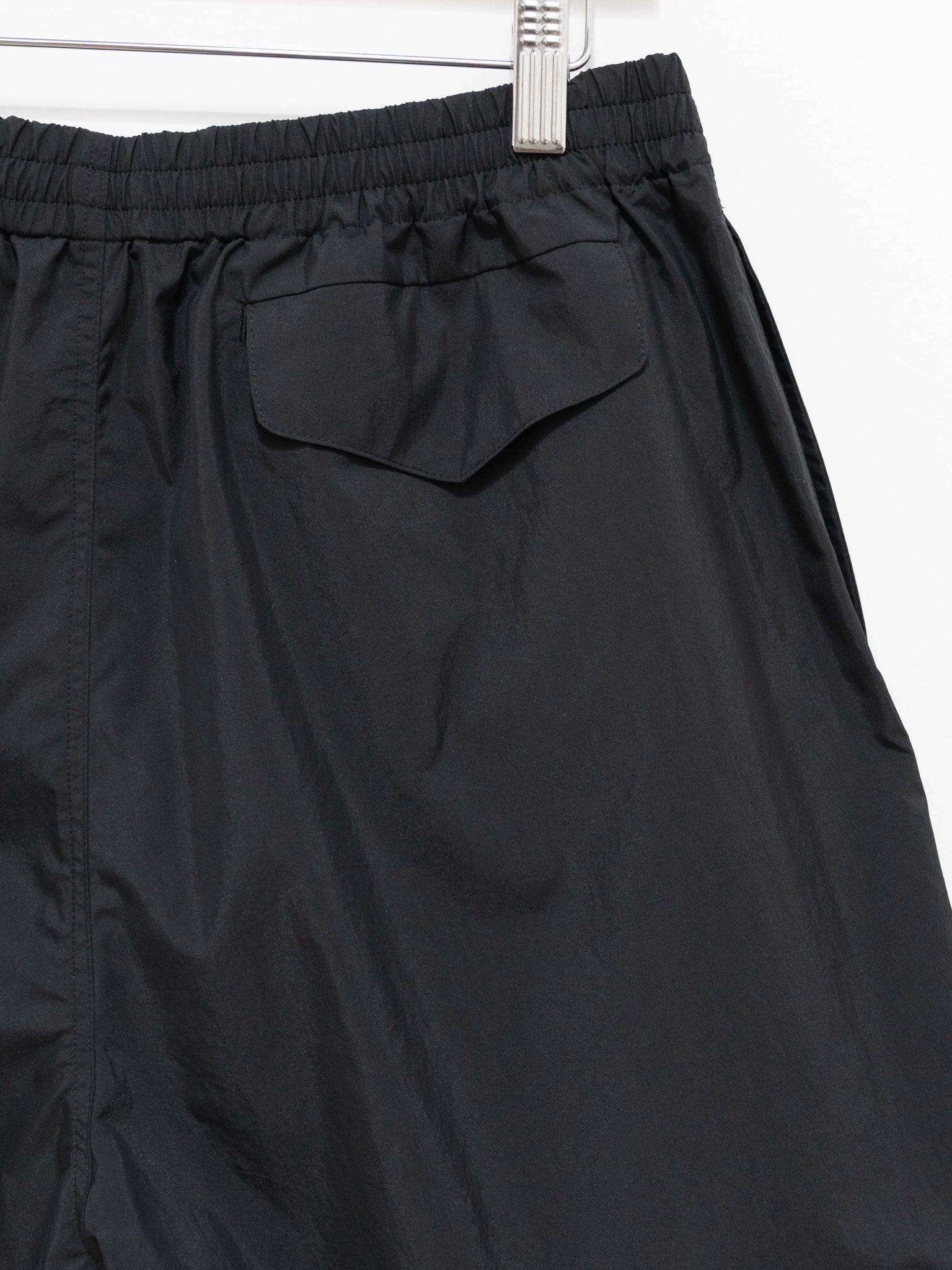 Namu Shop - Auralee Washed Cotton Nylon Weather Easy Shorts - Black