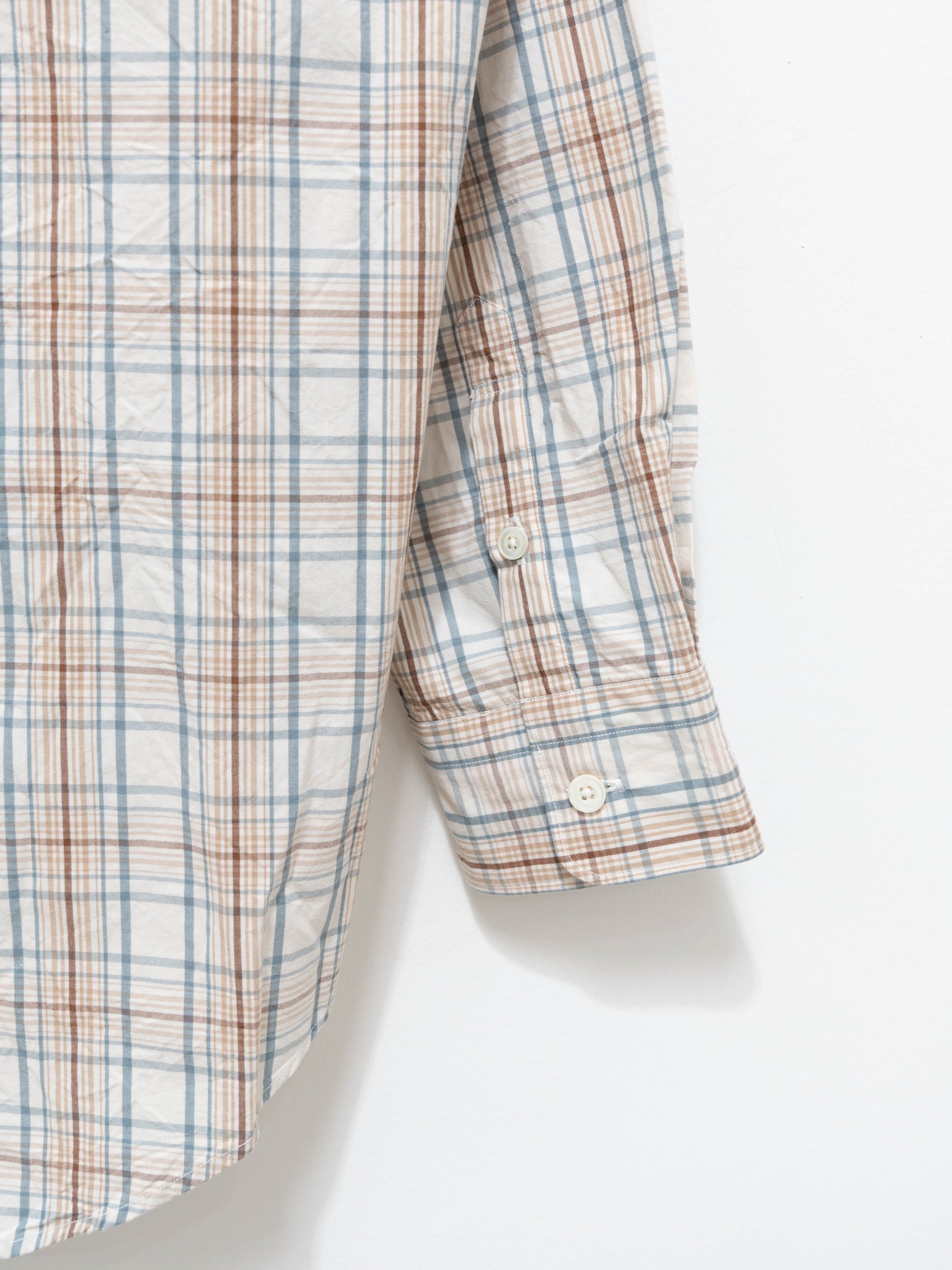 Namu Shop - Fujito B/S Shirt - White Check