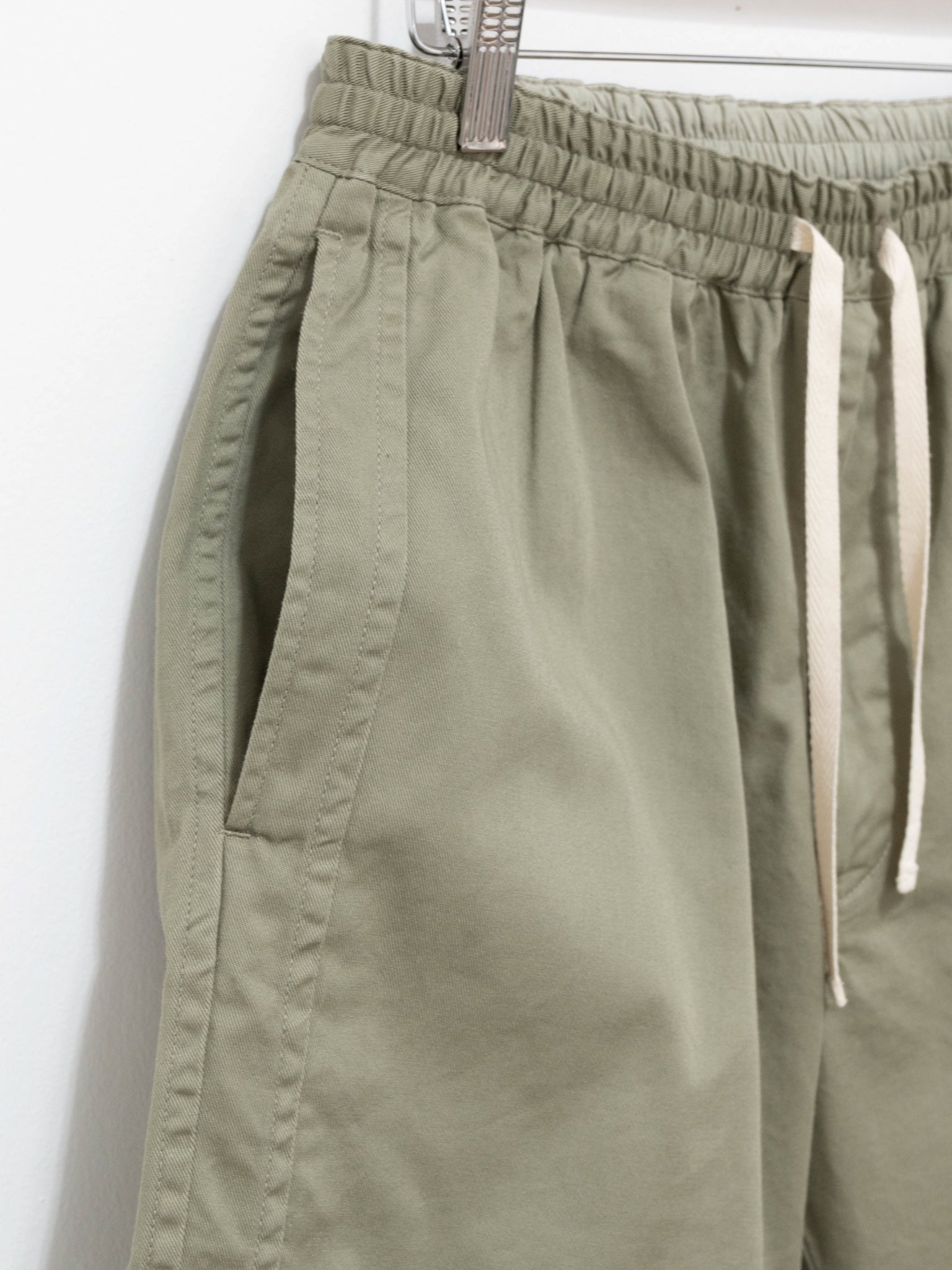Namu Shop - Fujito Line Easy Shorts - Light Olive