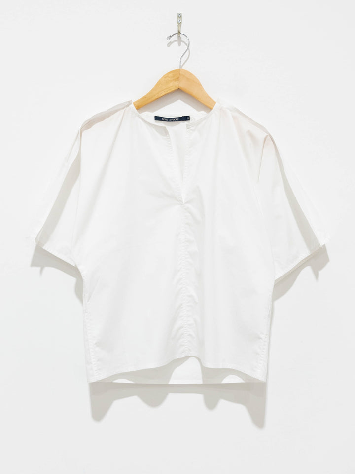 Namu Shop - Sofie D'Hoore Basta Woven Top - White