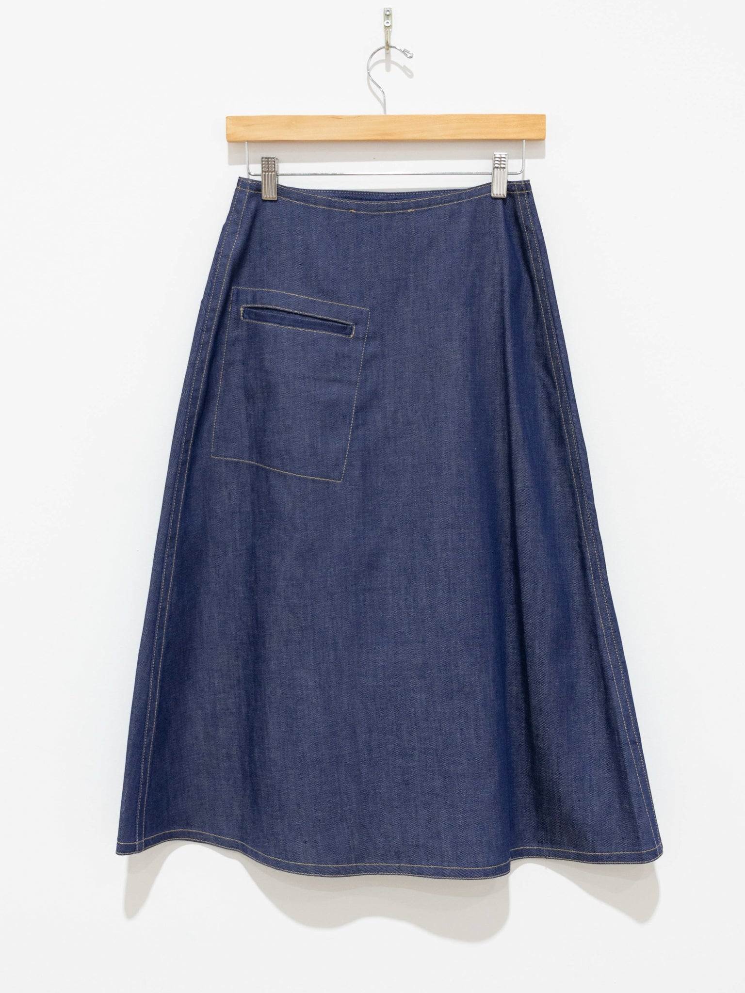 Namu Shop - Sofie D'Hoore Sing Denim Skirt - Indigo