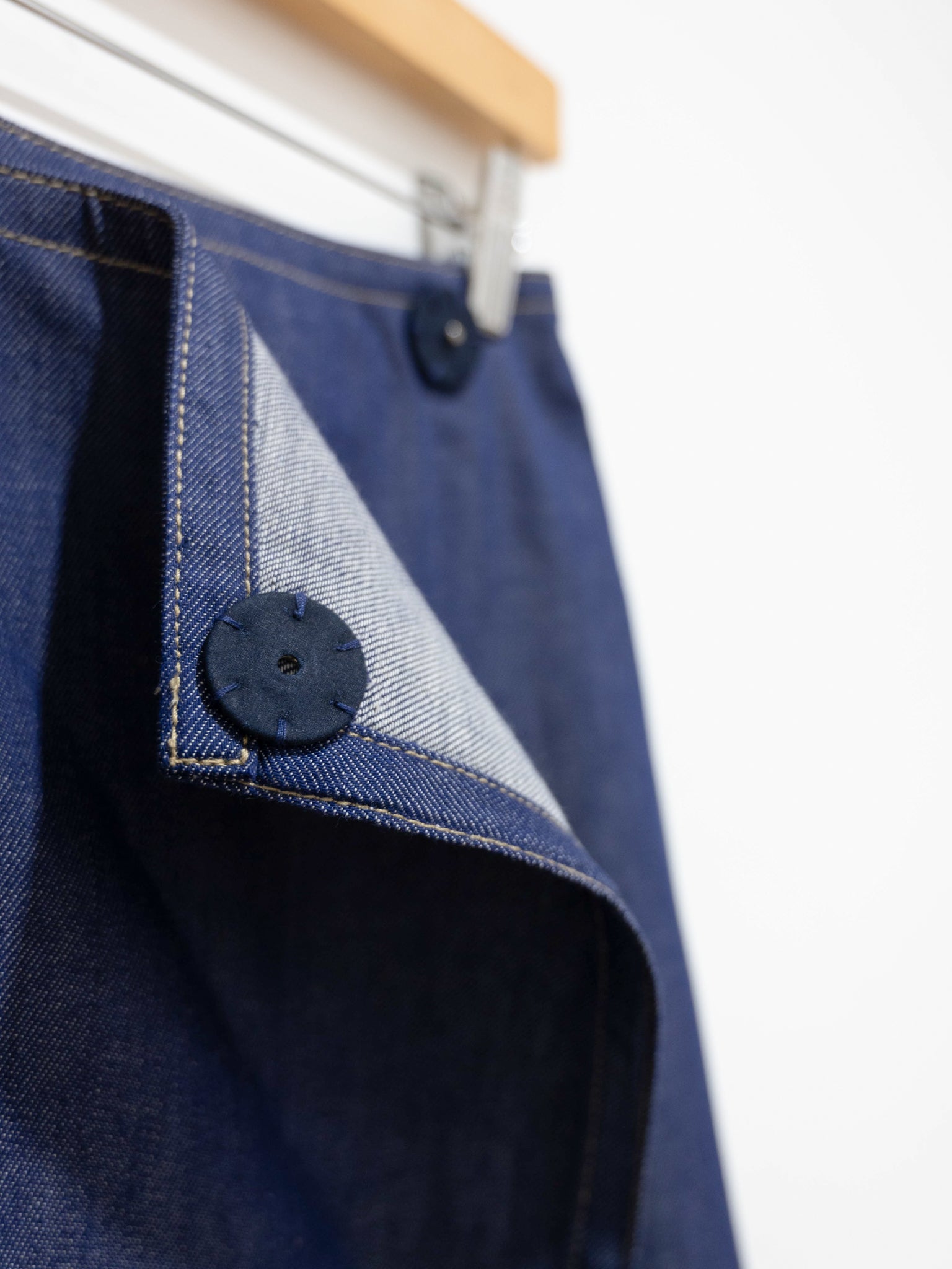 Namu Shop - Sofie D'Hoore Sing Denim Skirt - Indigo