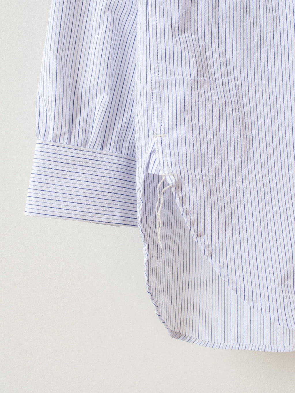 Namu Shop - A Vontade Seersucker Pullover Shirt - Blue Stripe
