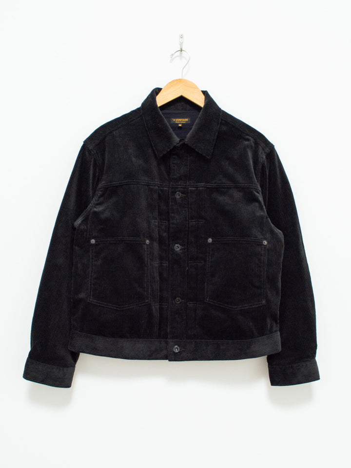 Namu Shop - A Vontade WW2 Corduroy Jacket - Black