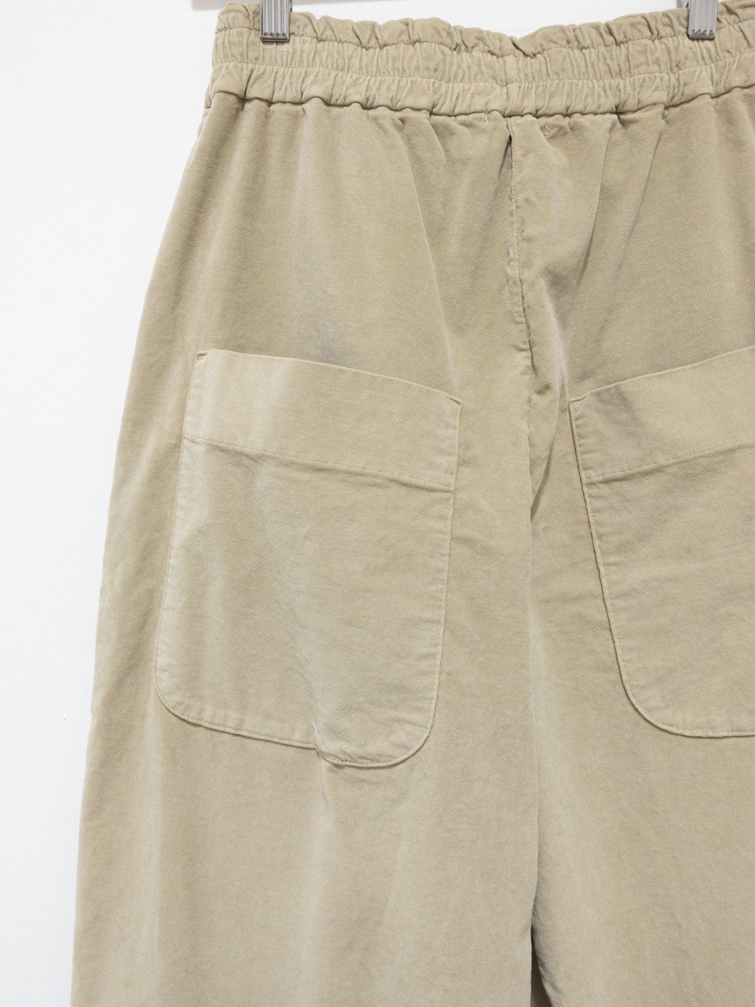 Namu Shop - Album Di Famiglia Bragoni Velvet Trousers - Beige