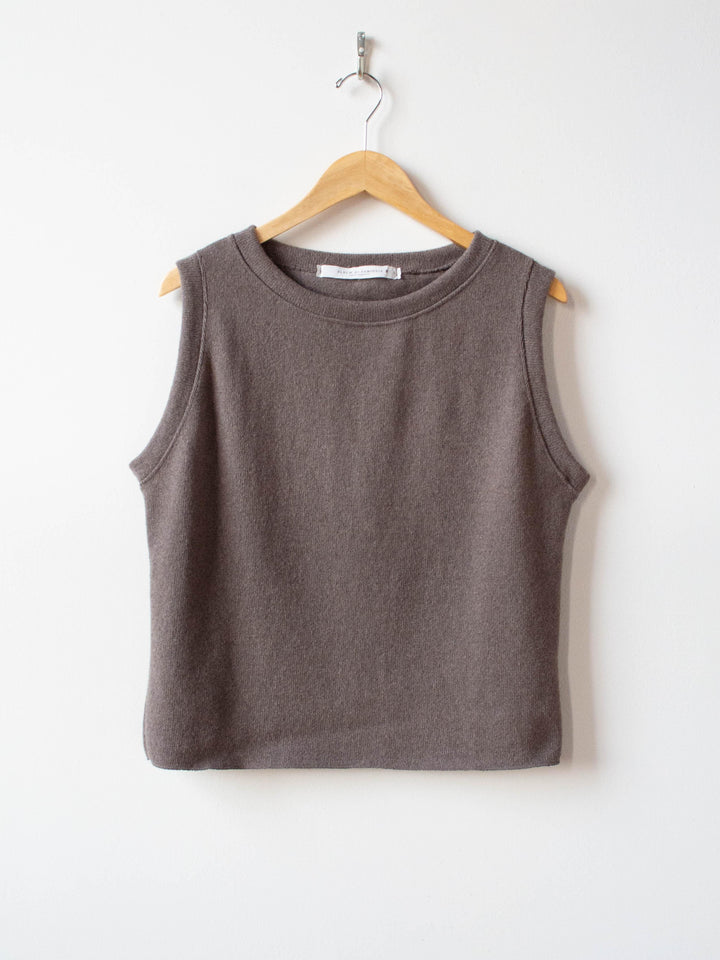 Namu Shop - Album di Famiglia Cashmere Sweater Vest - Marron Glace