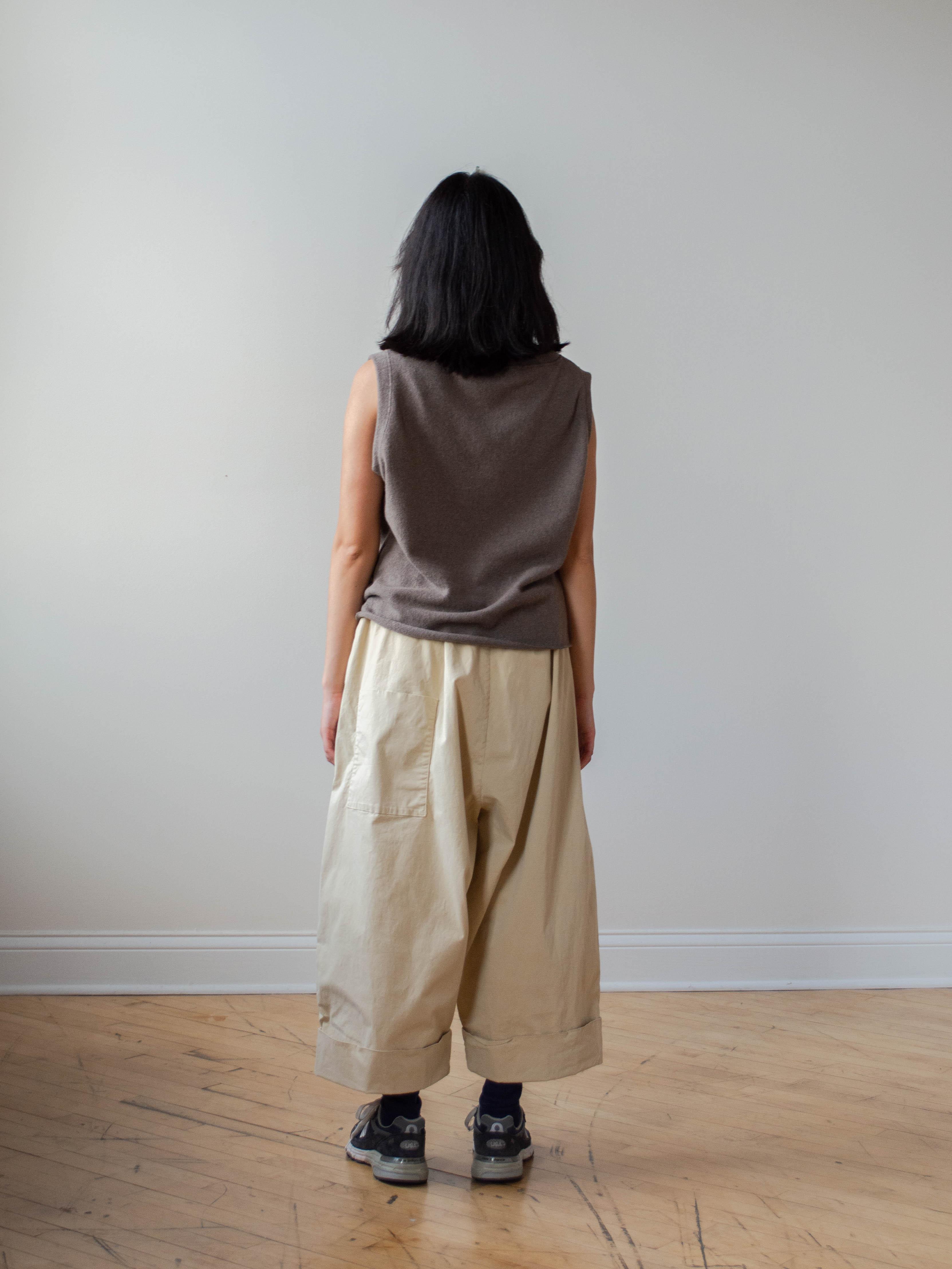 Namu Shop - Album di Famiglia Cashmere Sweater Vest - Marron Glace