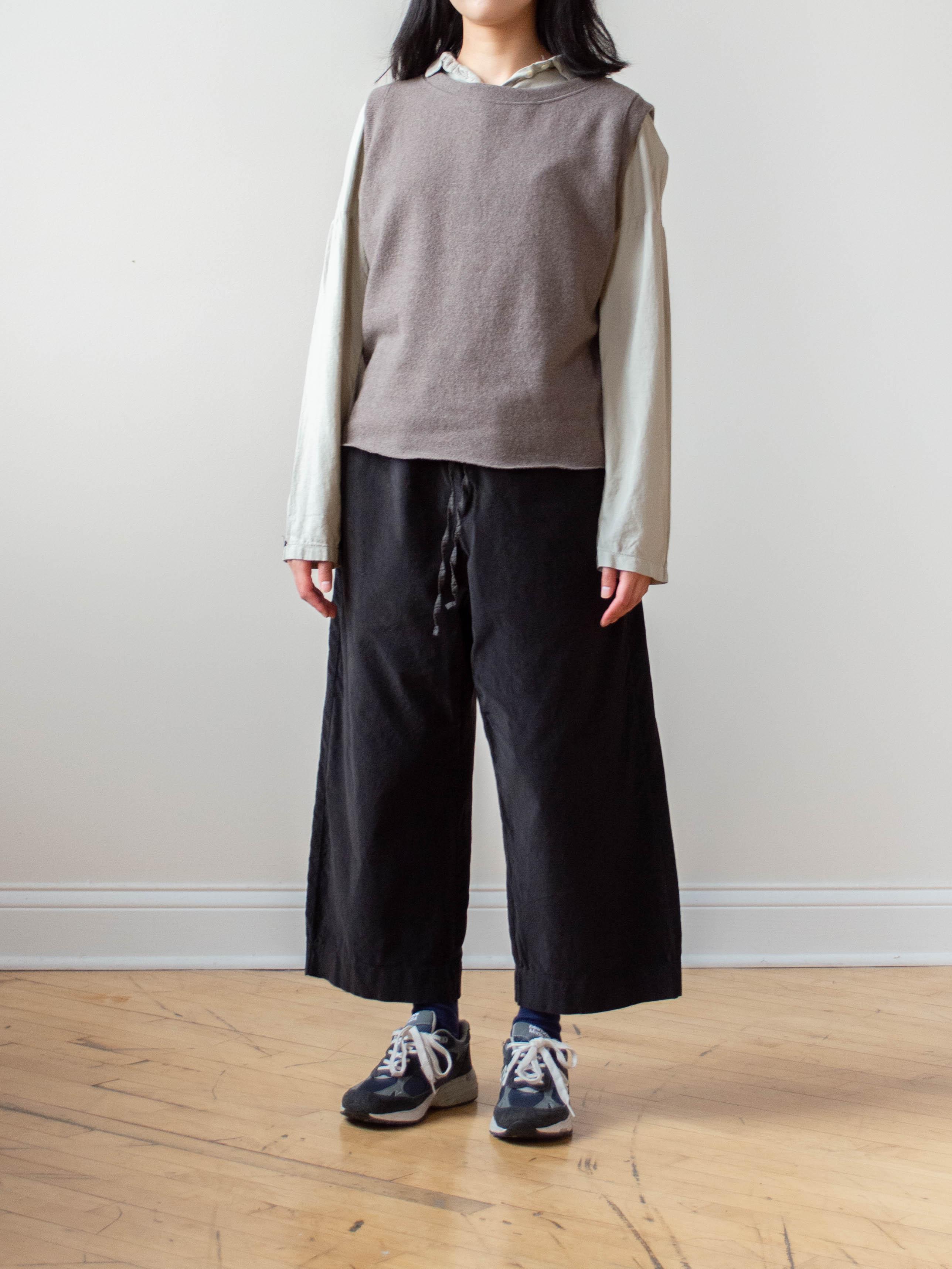 Namu Shop - Album di Famiglia Cashmere Sweater Vest - Marron Glace