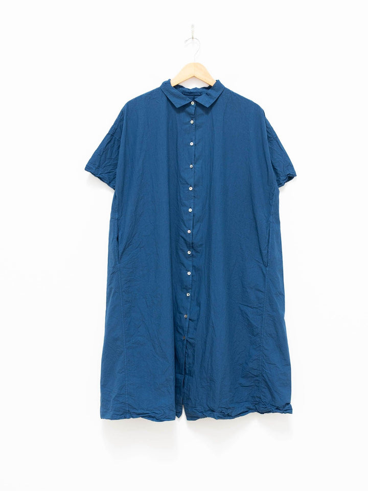 Namu Shop - Album di Famiglia Collar Dress TC - Bluette