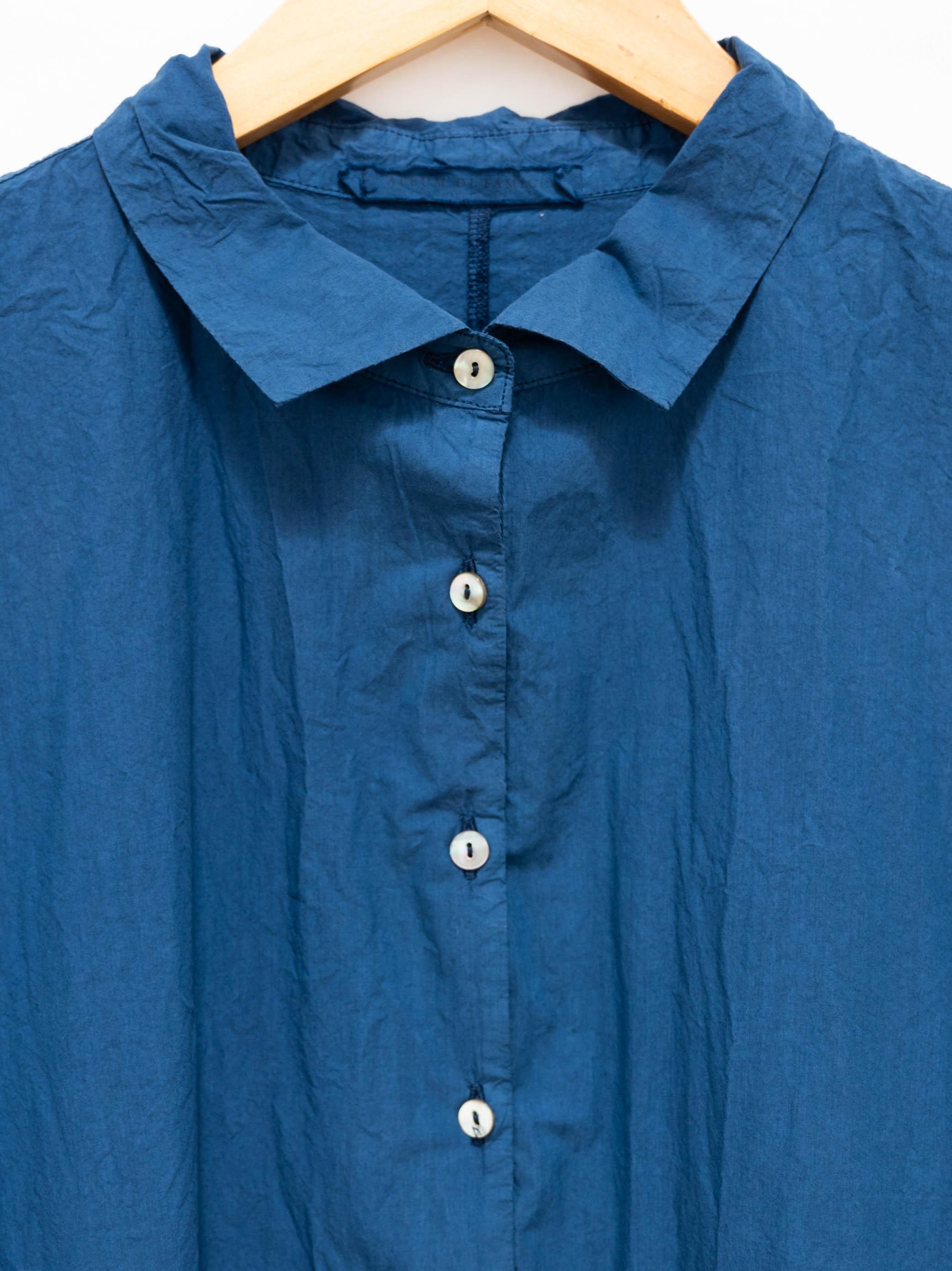 Namu Shop - Album di Famiglia Collar Dress TC - Bluette